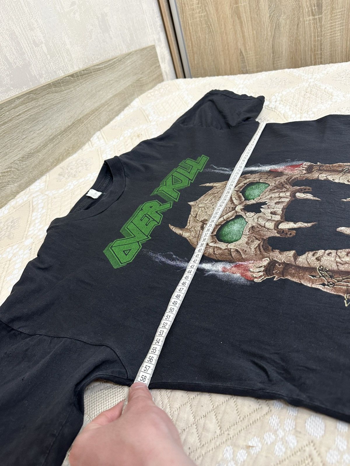 Band Tees 🔥 1989 Overkill Years Of Decay Metal Band T Shirt Vintage Size US L / EU 52-54 / 3 - 13 Thumbnail