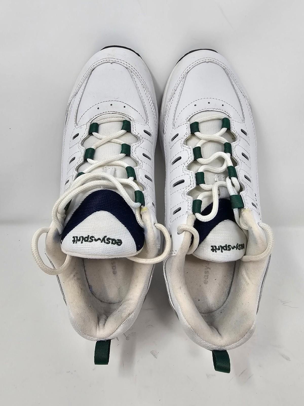 Other Easy Spirit Womens Romy Walking Shoes, White Navy 7.5N US Size US 7.5 / IT 37.5 - 3 Thumbnail