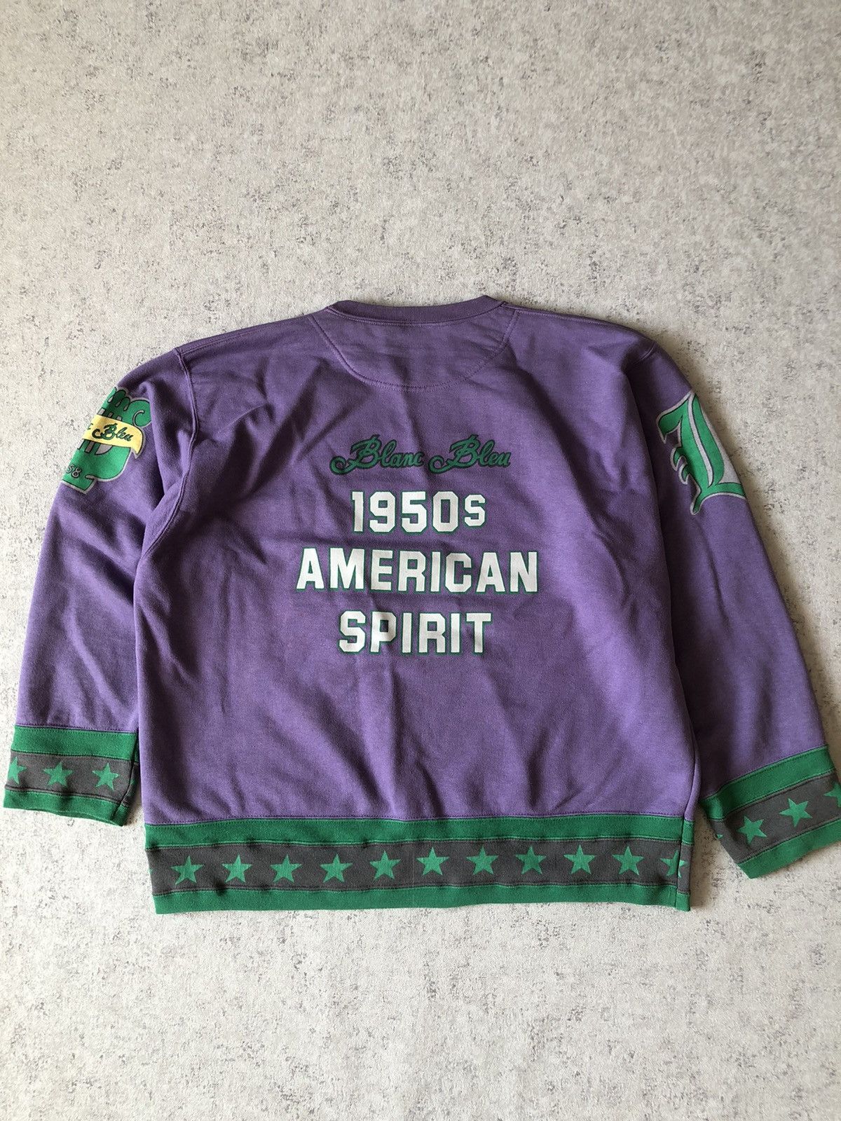 Japanese Brand × Vintage TRUE VINTAGE BLANC BLEU CHERLEADERS 1958 SWEATER Size US XL / EU 56 / 4 - 5 Thumbnail