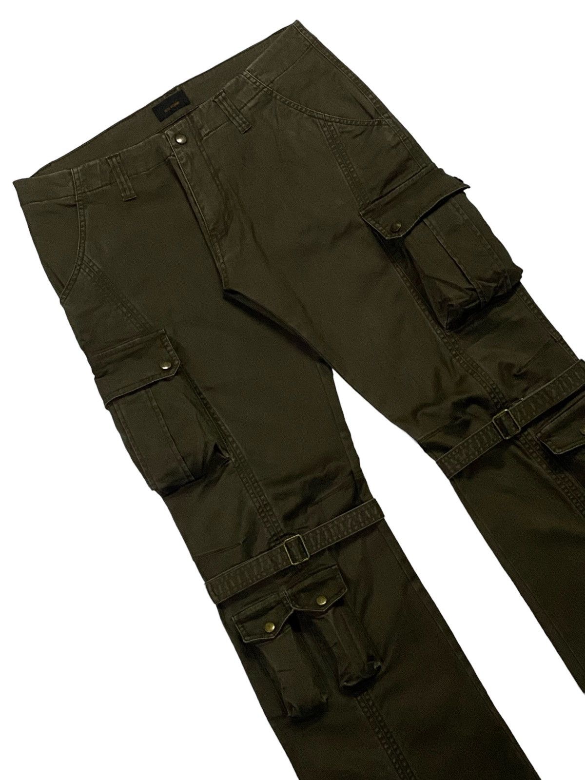 Tete Homme Tete Homme By Issey Miyake Tactical Bondage Stretches Pants Size US 34 / EU 50 - 15 Thumbnail
