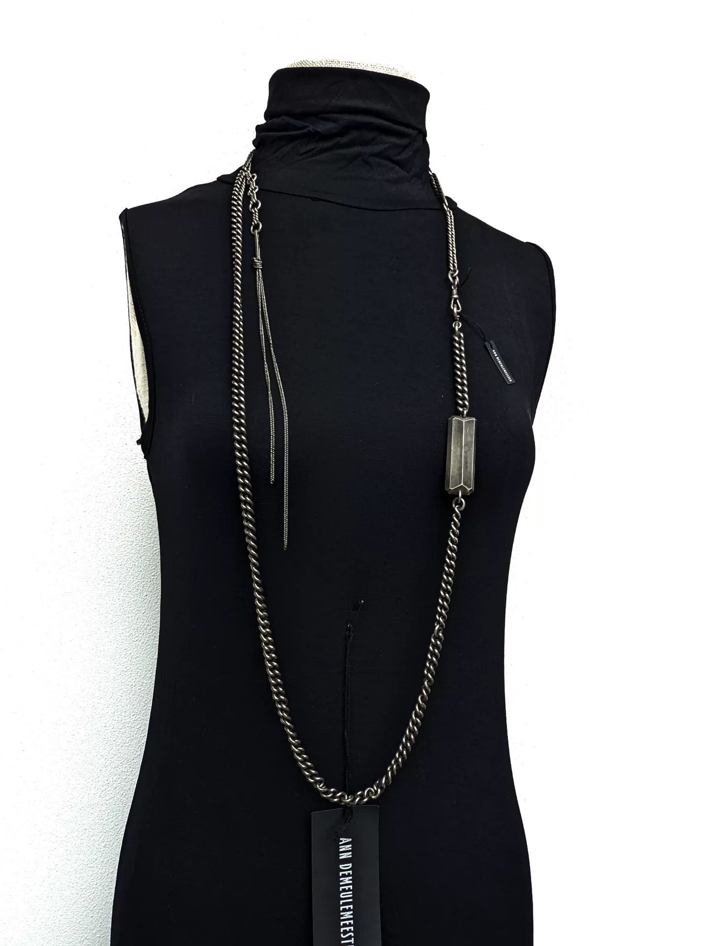 Ann Demeulemeester Ann Demeulemeester Silver Necklace 09FW Size ONE SIZE - 1 Thumbnail