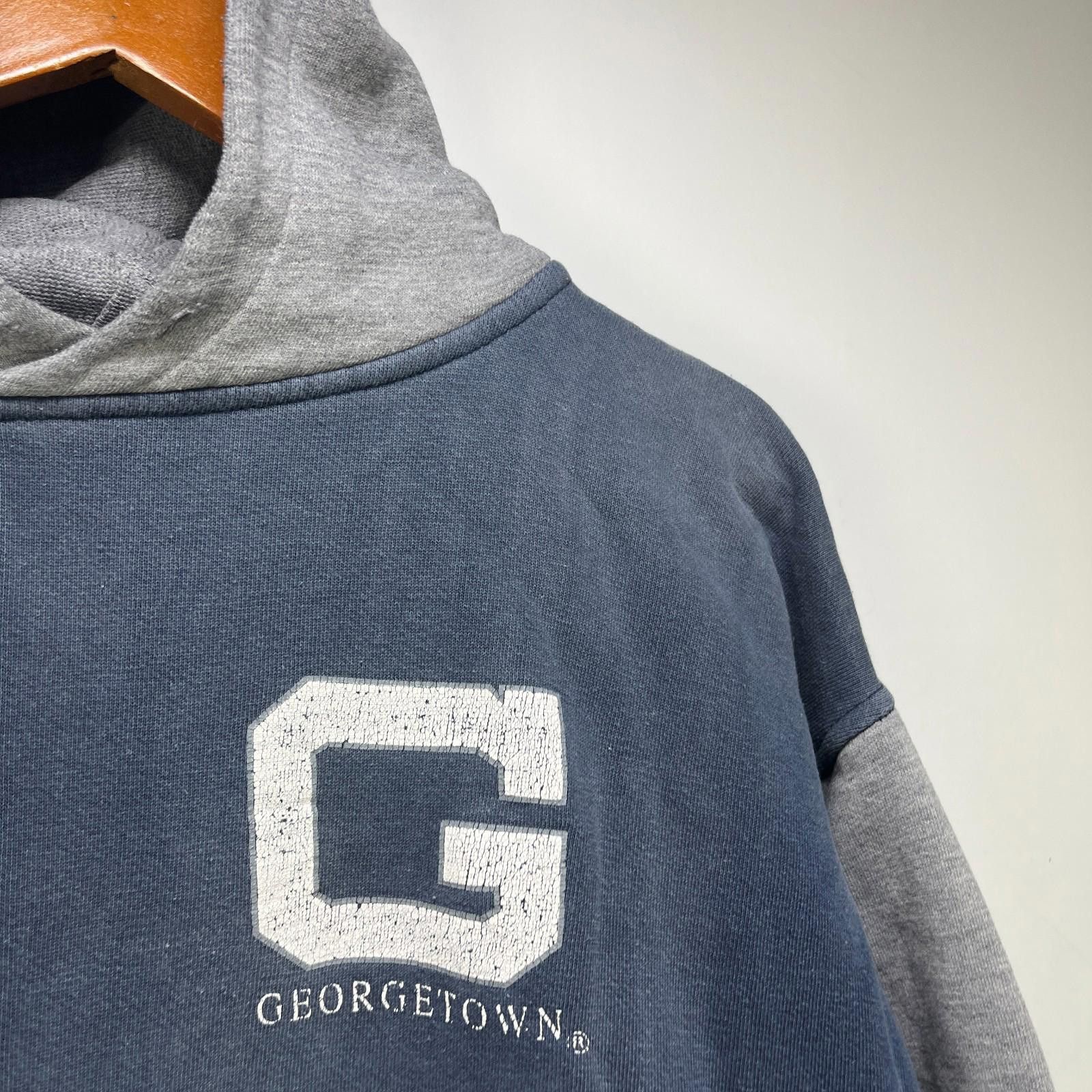 Other Vintage 90s Georgetown Hoyas University Hoodie Large Size ONE SIZE - 5 Thumbnail