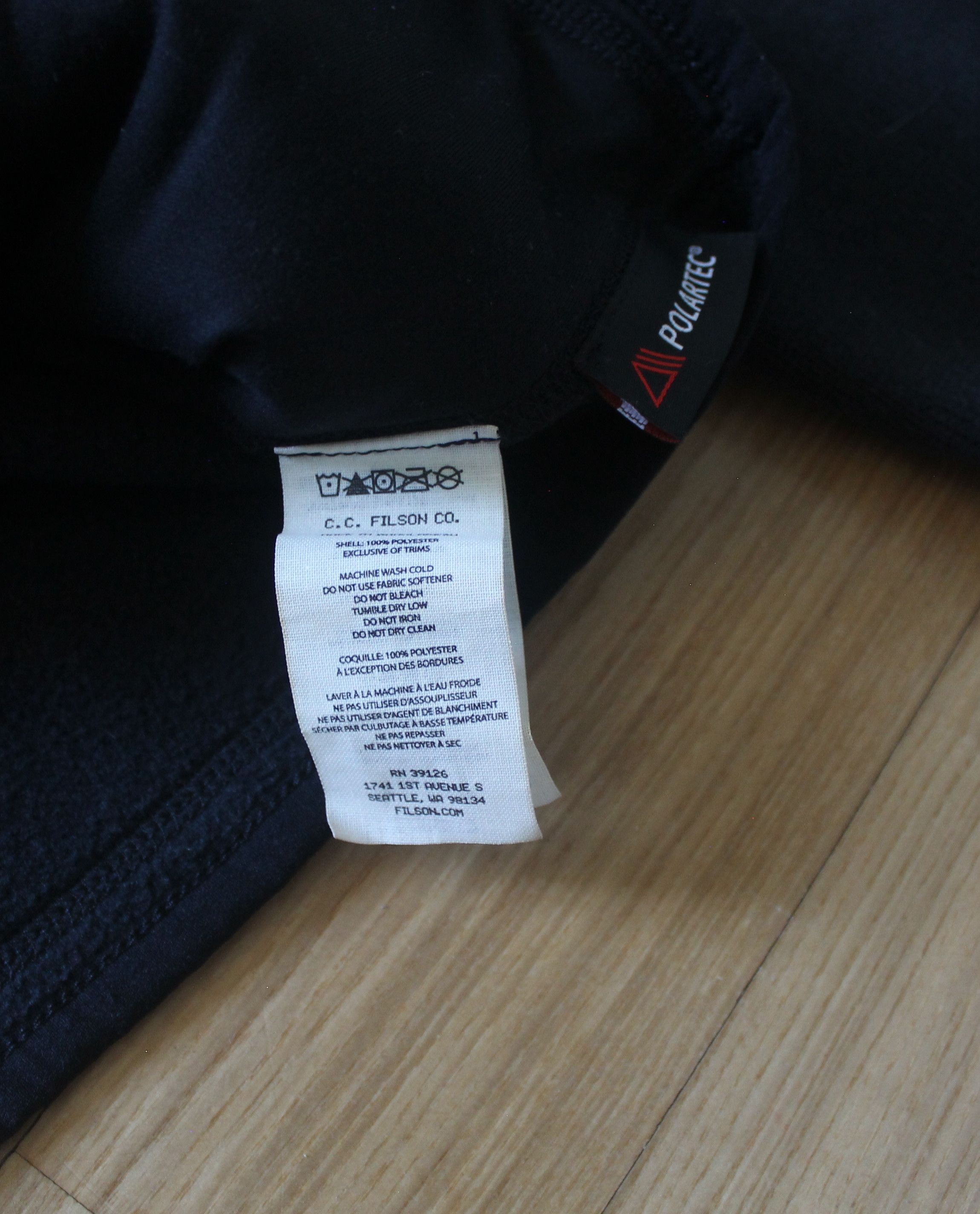 Filson Filson Ridgeway Fleece Jacket Black Size US L / EU 52-54 / 3 - 6 Thumbnail