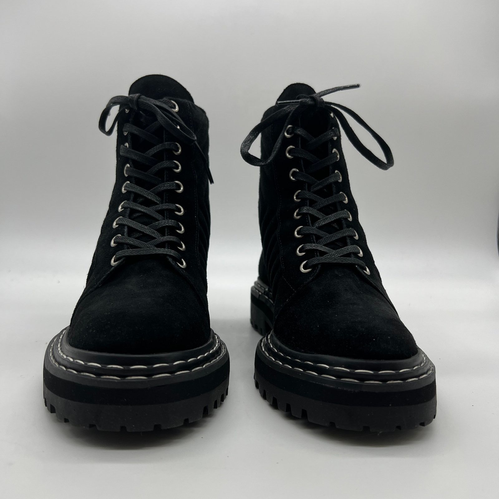 Other Vince Camuto x Fashion Jackson Suede Hiker Boots Size 8.5 Size US 8.5 / IT 38.5 - 4 Thumbnail