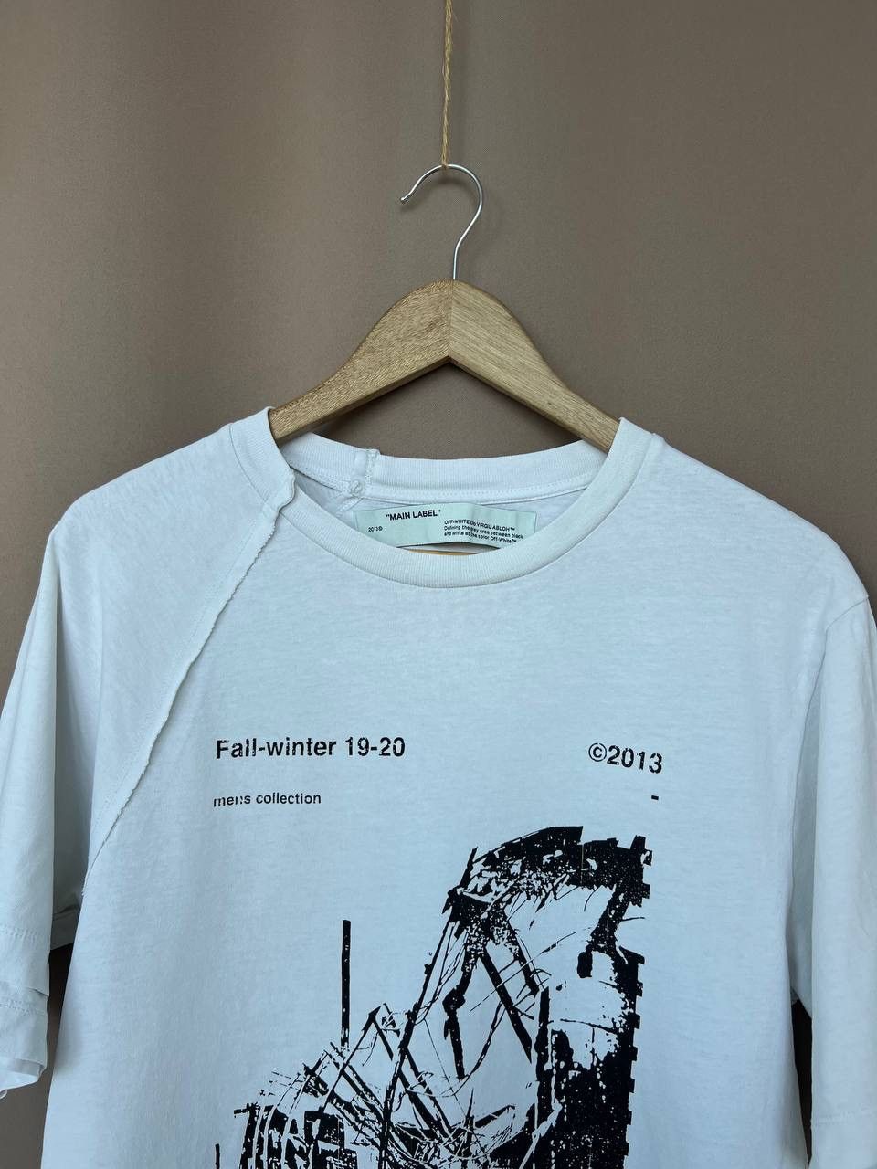 Off-White Off-White Ruined Factory Oversized T-Shirt Mens Size S Size US S / EU 44-46 / 1 - 2 Thumbnail