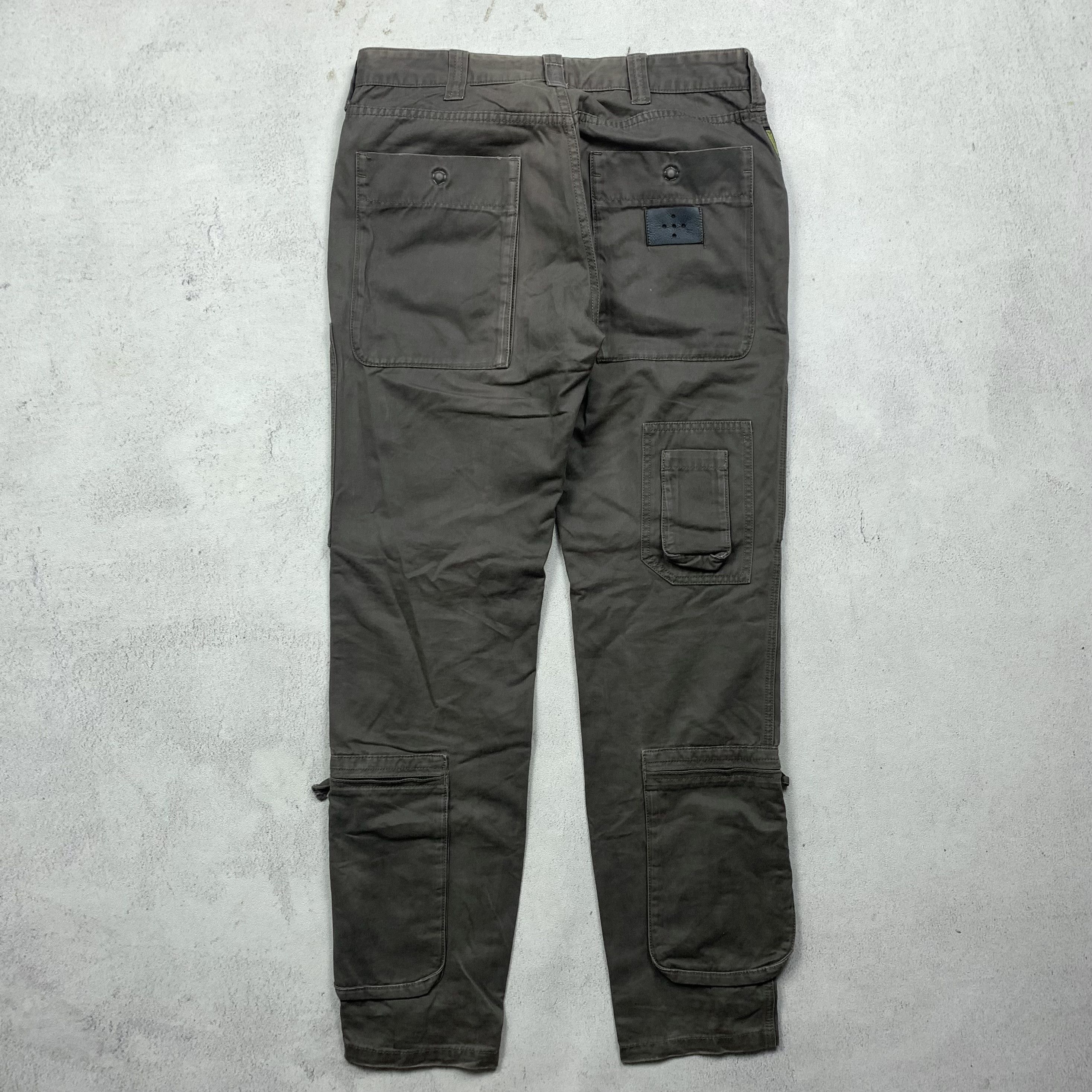 Armani Armani Jeans Multi Pocket Pants Cargo Biker Size US 32 / EU 48 - 5 Thumbnail