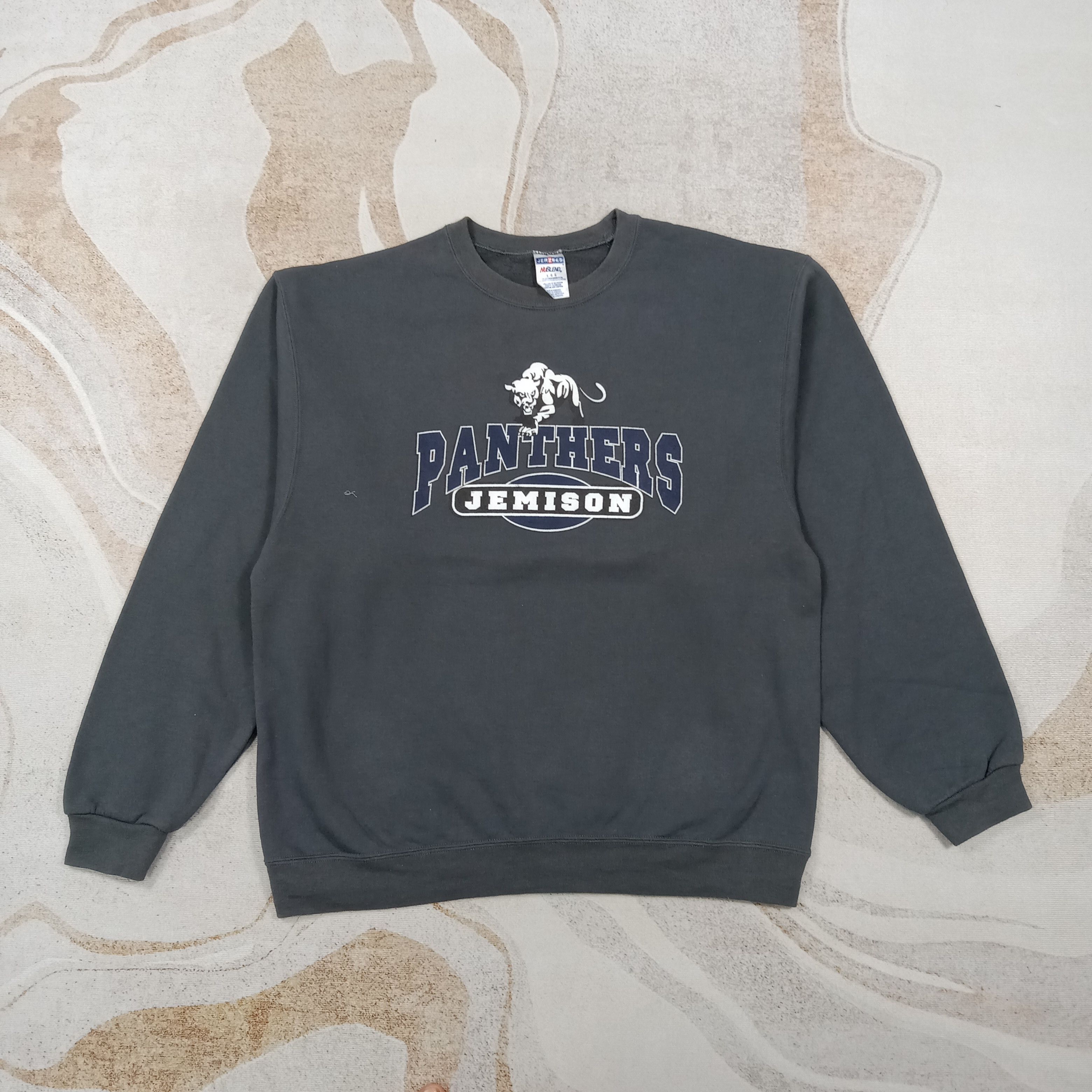 Jerzees Panthers D'Shawn Jamison Football Sweatshirt C270N3 Size US L / EU 52-54 / 3 - 1 Thumbnail