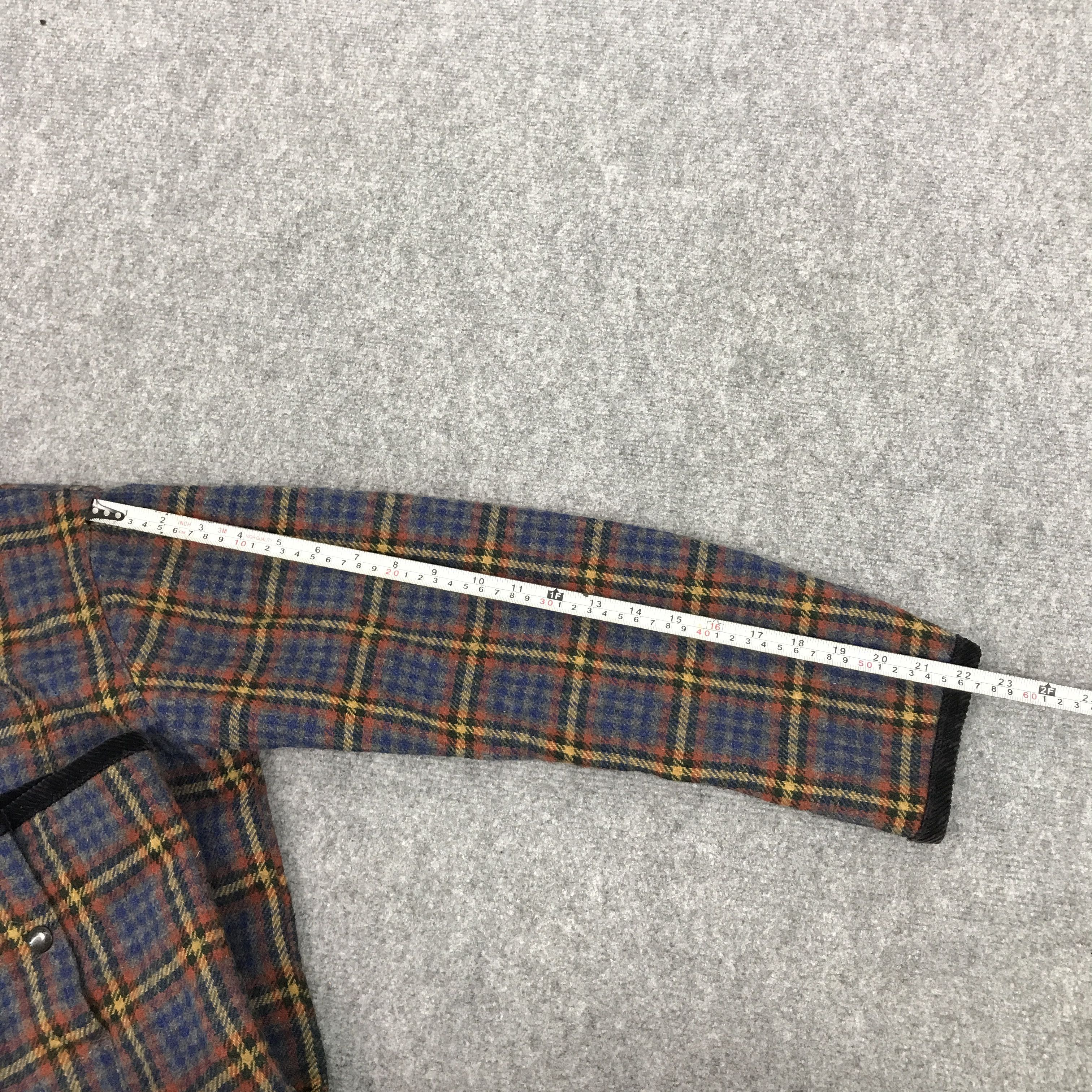 Aigle × Japanese Brand aigle Flannel Snap button wool jacket Size US S / EU 44-46 / 1 - 8 Thumbnail