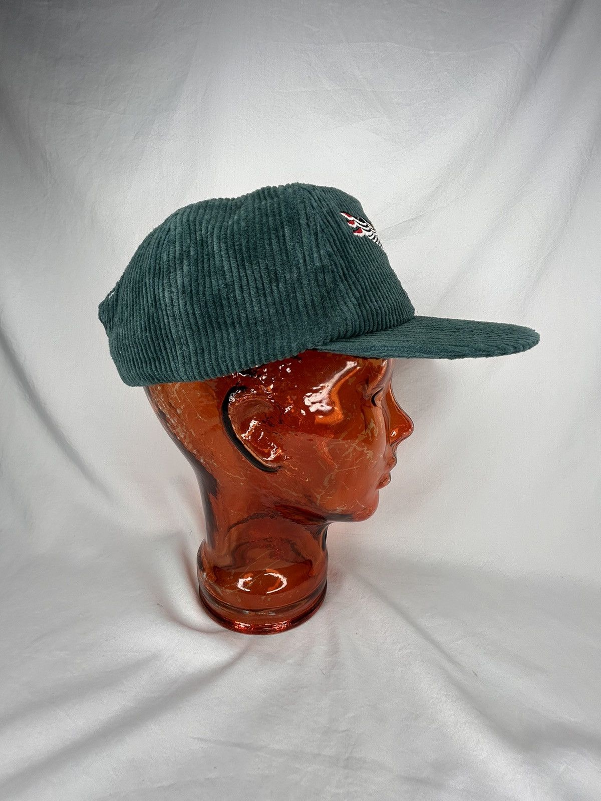 Other Indestructible MFG Corduroy Eagle Snapback Hat Green Size ONE SIZE - 3 Thumbnail