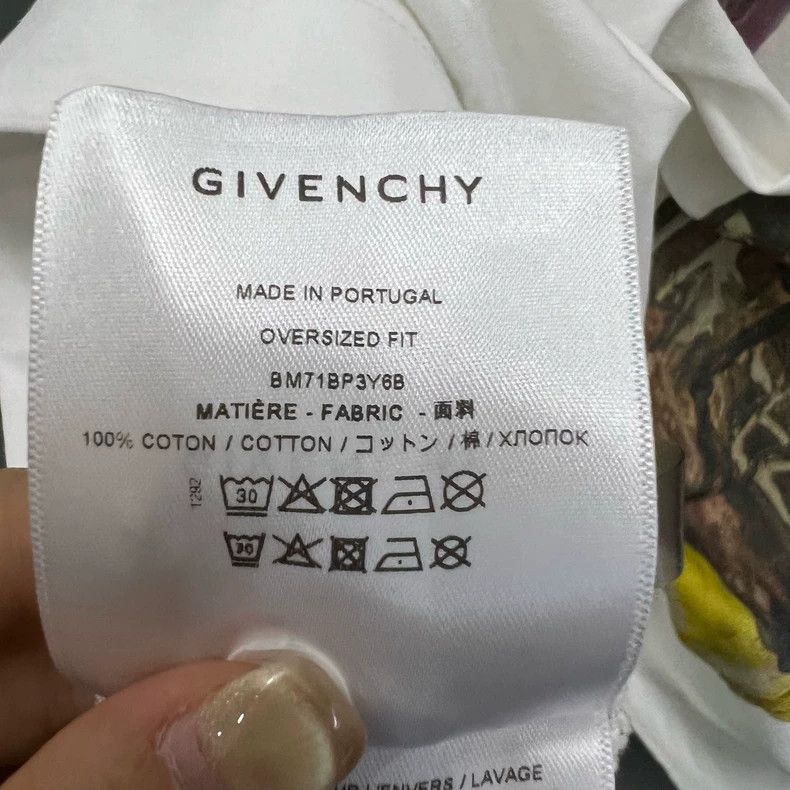Givenchy Givenchy Josh Smith Collaboration Cartoon Pattern Full Pri Size US L / EU 52-54 / 3 - 4 Thumbnail