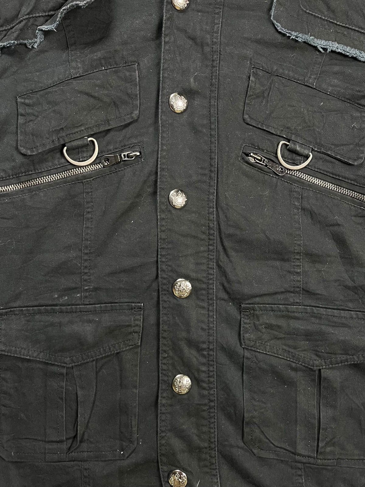 BUFFALO BOBS 2000s In The Attic - Apocalypse Style Bono Raw Jacket Size US M / EU 48-50 / 2 - 8 Thumbnail