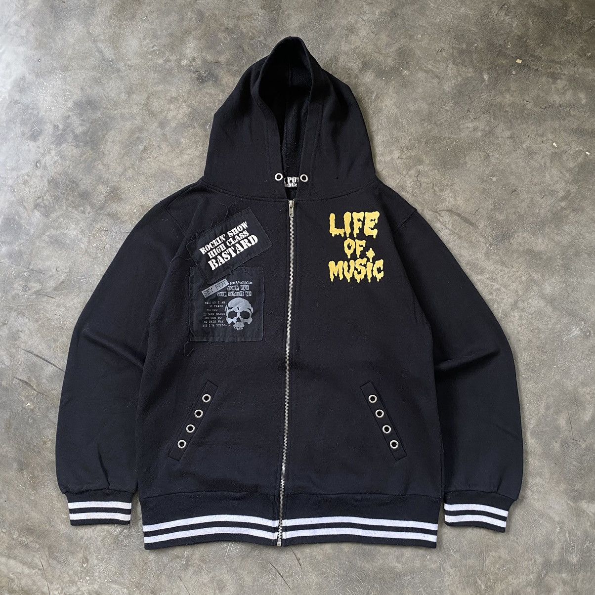 Sex Pot ReVeNGe Sex Pot Revenge Skull Studded Zip Size US L / EU 52-54 / 3 - 1 Thumbnail