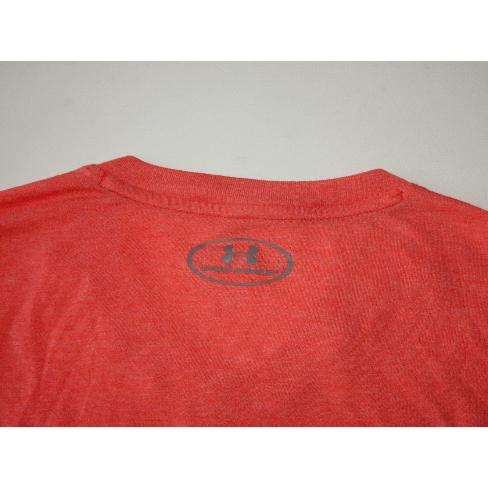 Under Armour Under Armour Threadborne Short Sleeve T Shirt Pink Large Mens Activewear Size US L / EU 52-54 / 3 - 2 Thumbnail