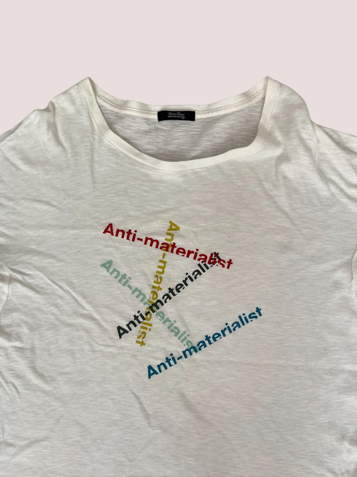 Undercover Undercover Anti-Materialist Graphic Tee Jun Takahashi Size US L / EU 52-54 / 3 - 2 Thumbnail