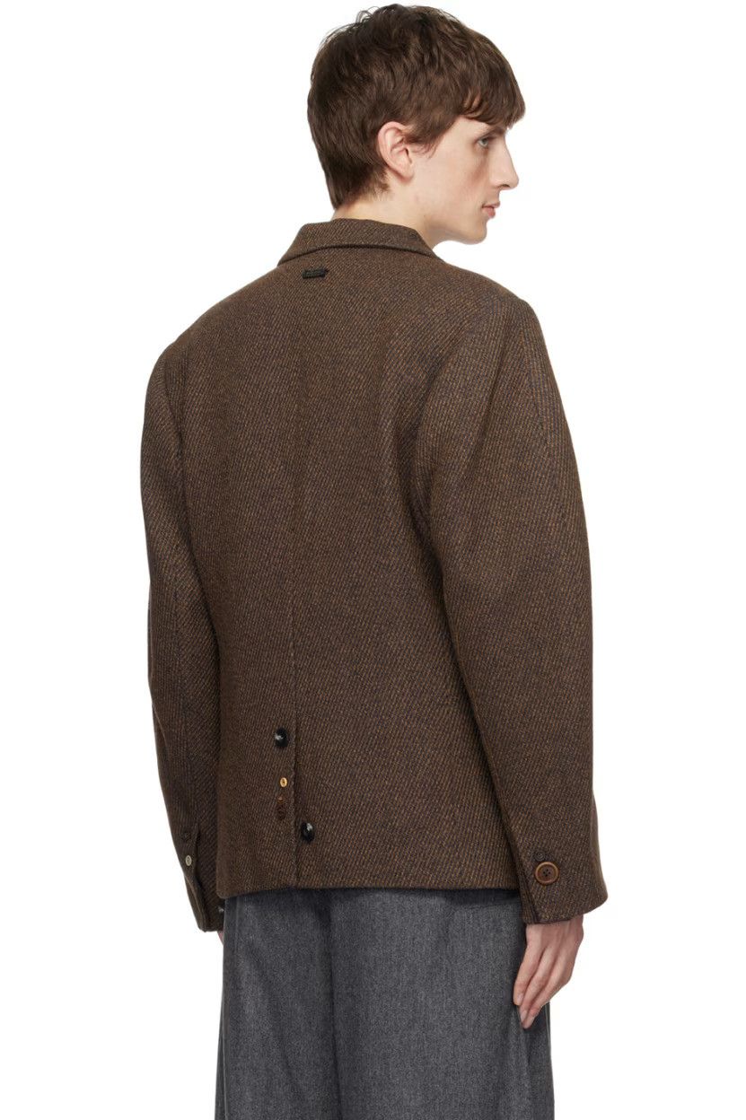 Ader Error Ader Error - Brown Blazer XL Size 48L - 2 Thumbnail