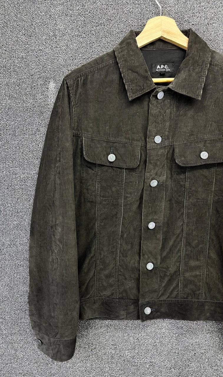 A.P.C. Vintage A.P.C. Luxury Rare Corduroy Jacket Size US S / EU 44-46 / 1 - 3 Thumbnail