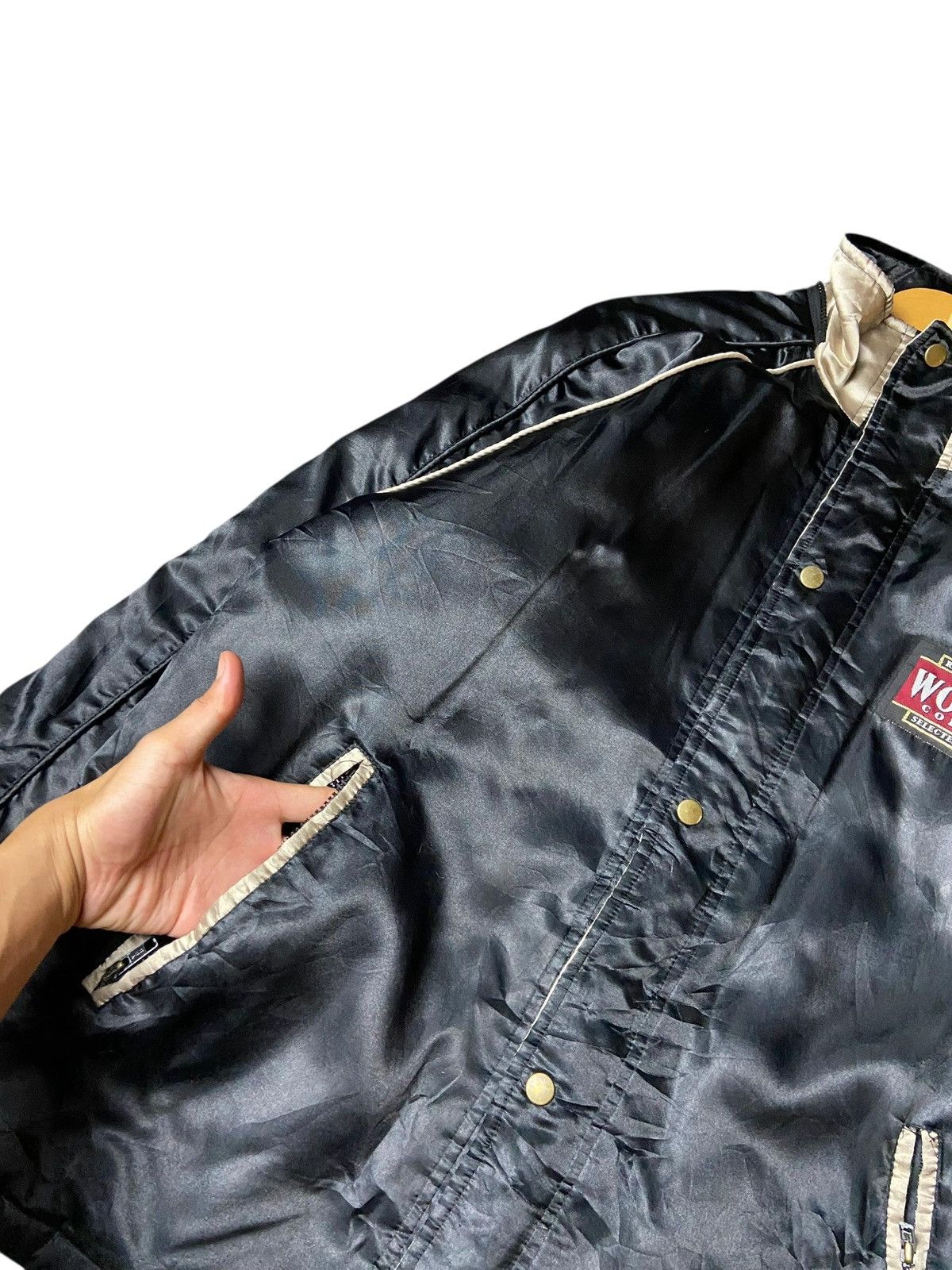 Japanese Brand Asahi Soft Drinks Wonda Coffee Nylon Jacket (147) Size US M / EU 48-50 / 2 - 3 Thumbnail