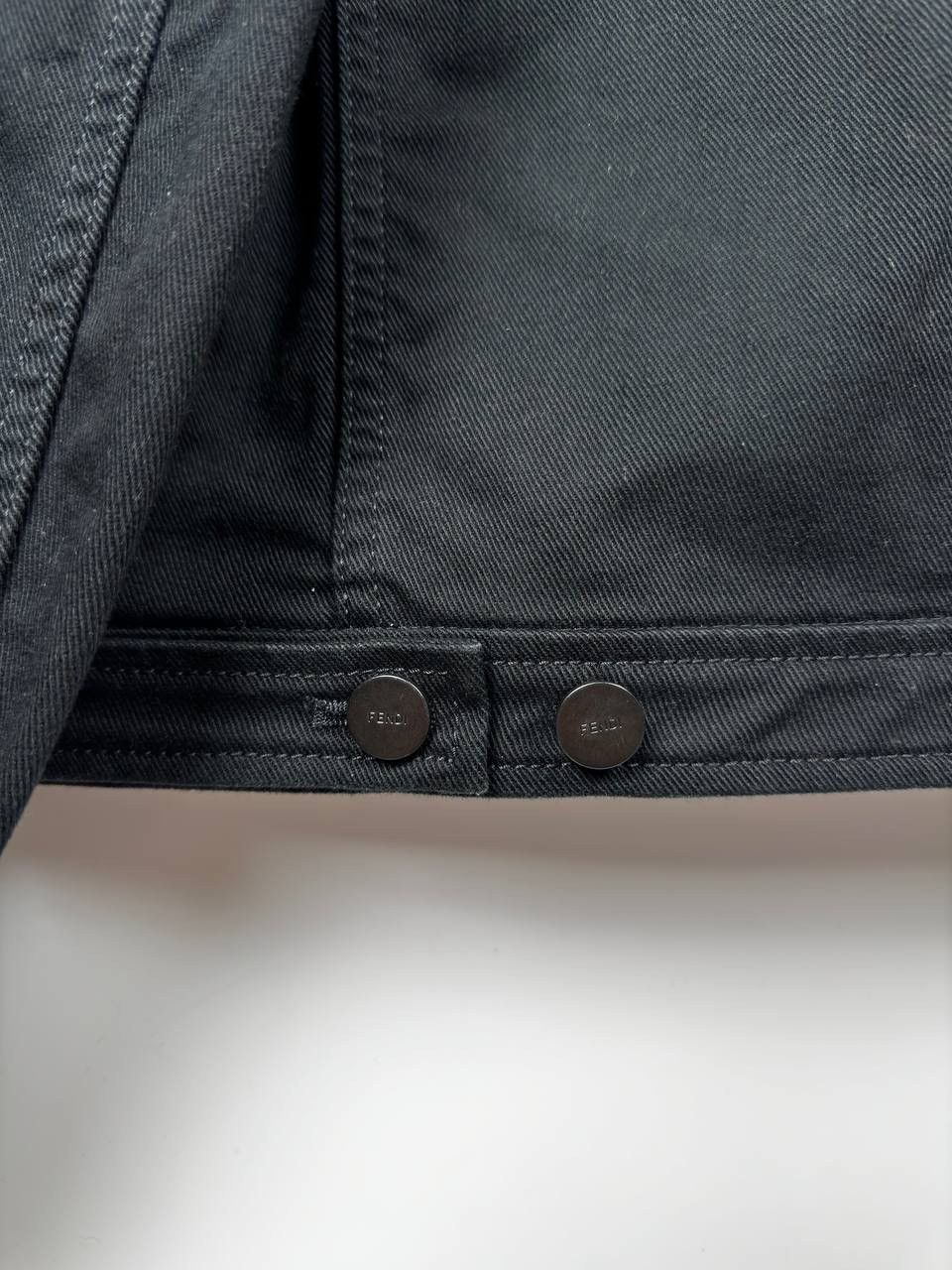 Fendi Fendi Mesh Logo Denim Jacket Size US L / EU 52-54 / 3 - 7 Thumbnail