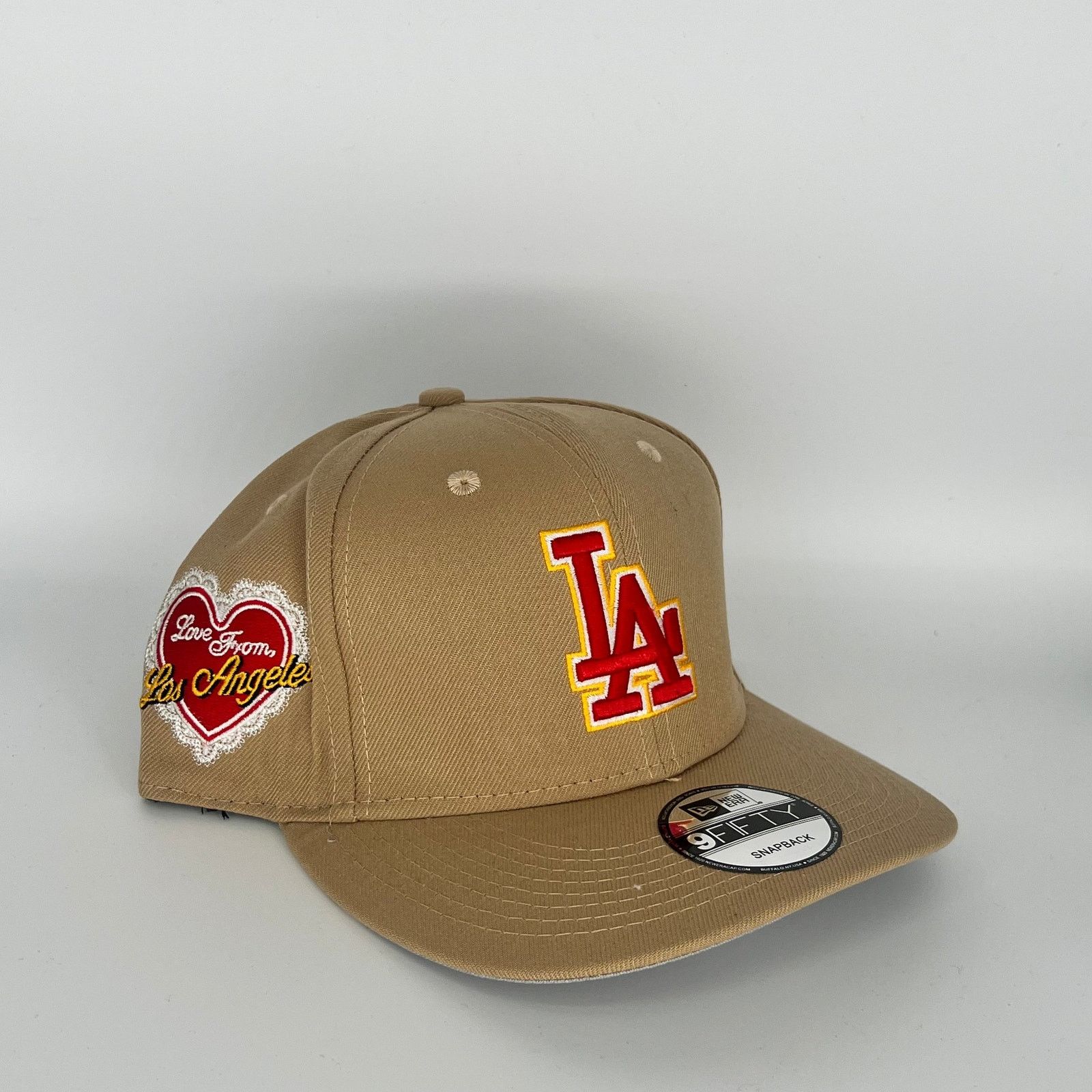 New Era Brown Los Angeles Dodgers Love From Los Angeles New Era MLB Size ONE SIZE - 1 Thumbnail