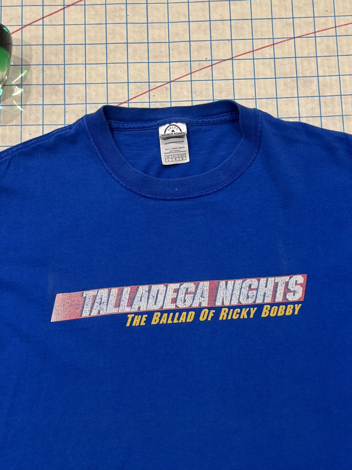 Vintage Vintage Talladega Nights The Ballad Of Ricky Bobby Tee Large Size US L / EU 52-54 / 3 - 4 Thumbnail