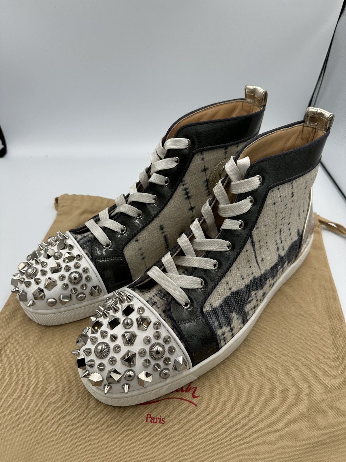 Christian Louboutin Christian Louboutin High Top Sneakers Size US 13 / EU 46 - 11 Thumbnail