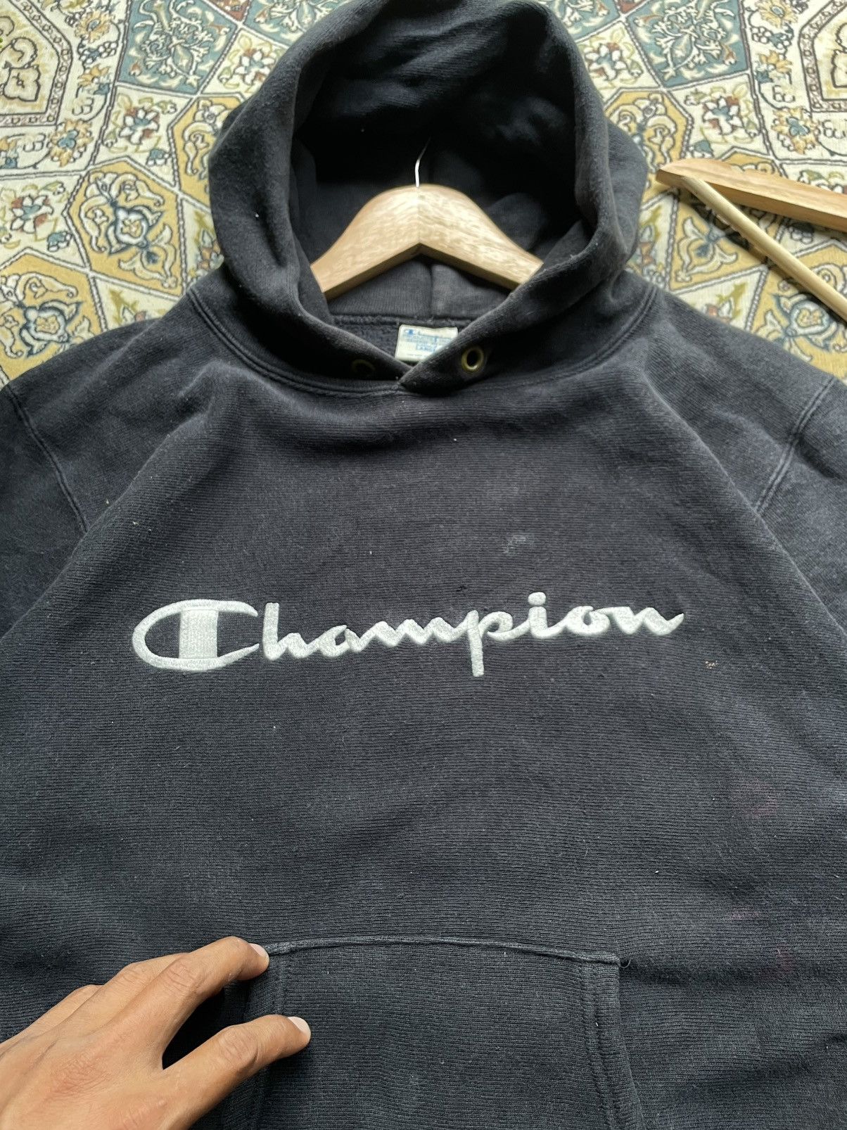 Champion Champion x Vintage x Embroidery x Big Logo Size US L / EU 52-54 / 3 - 2 Thumbnail