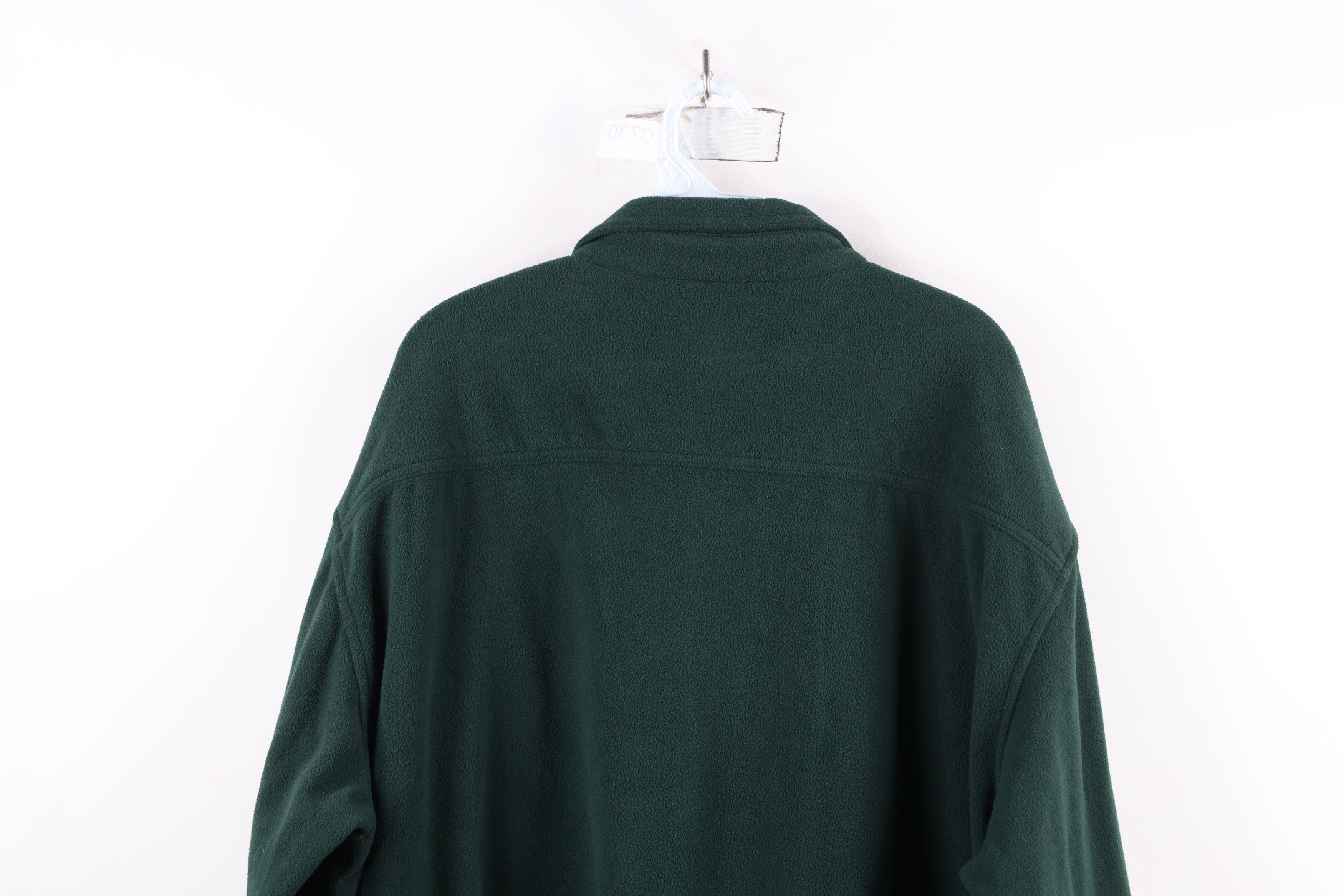Cabelas × Vintage Vintage 90s Cabelas Fleece Collared Button Shirt Jacket Jac Size US XL / EU 56 / 4 - 11 Thumbnail