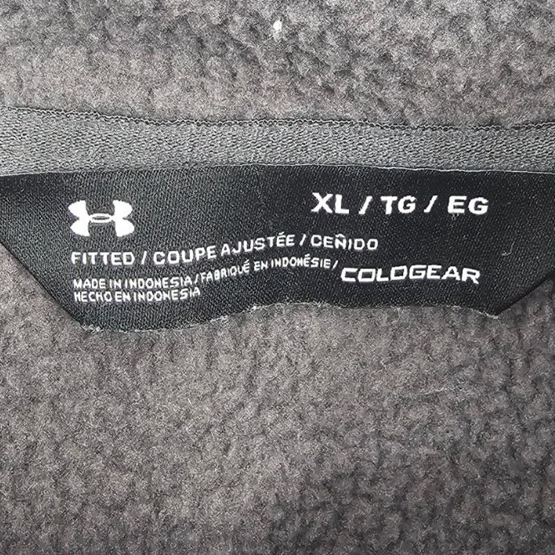 Under Armour Under Armour Coldgear Grey Fitted Zip Coat Jacket XL 784 Size US XL / EU 56 / 4 - 3 Thumbnail