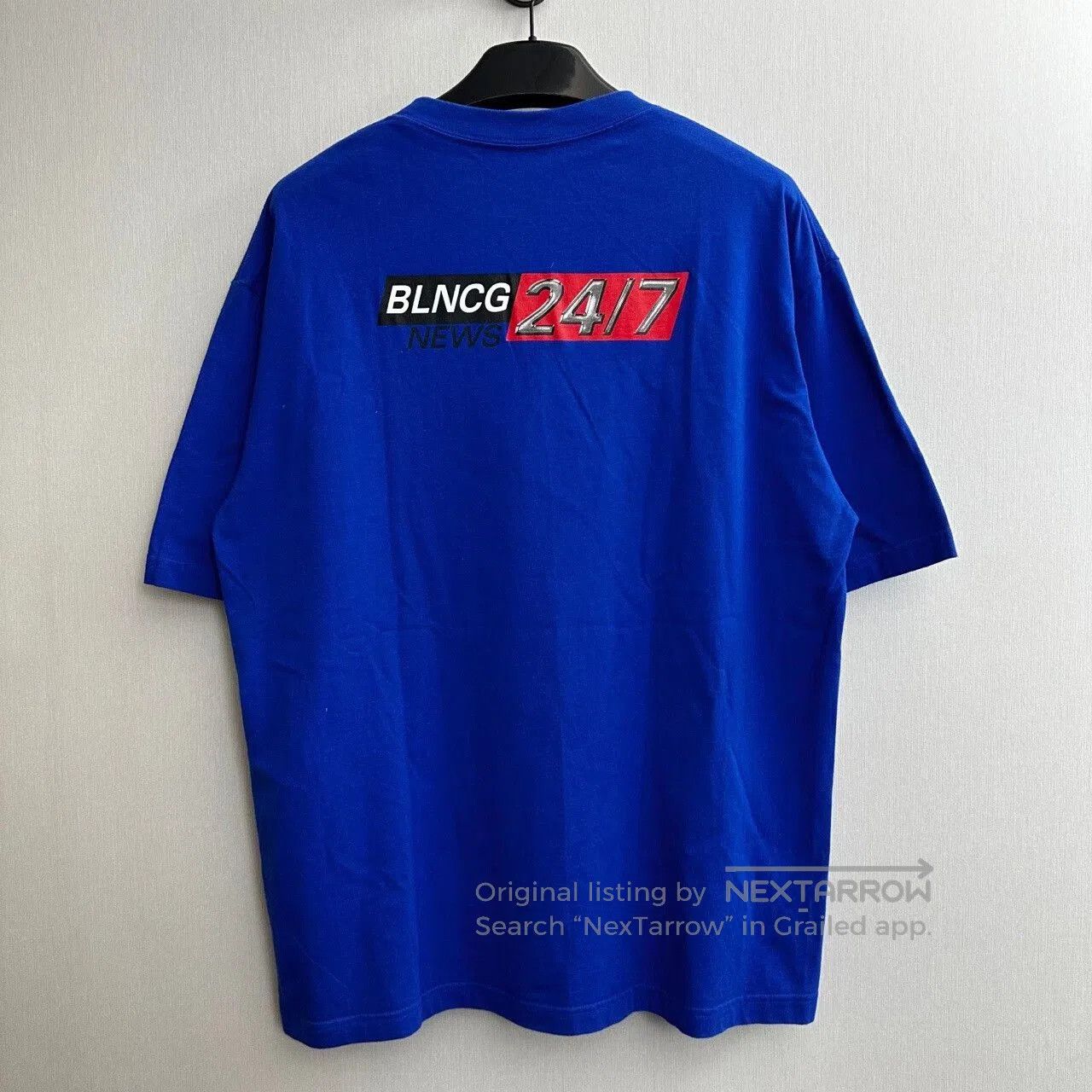 Balenciaga balenciaga blue logo t. Size US L / EU 52-54 / 3 - 2 Thumbnail