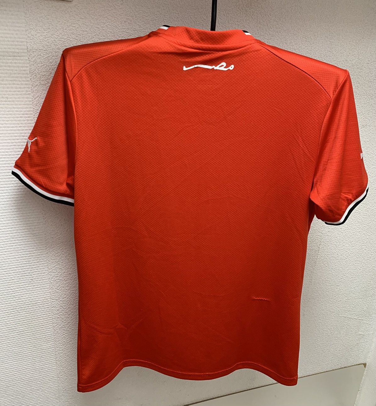 Puma Egyptianfa Egypt puma soccer jersey red M-L sz Size US L / EU 52-54 / 3 - 2 Thumbnail