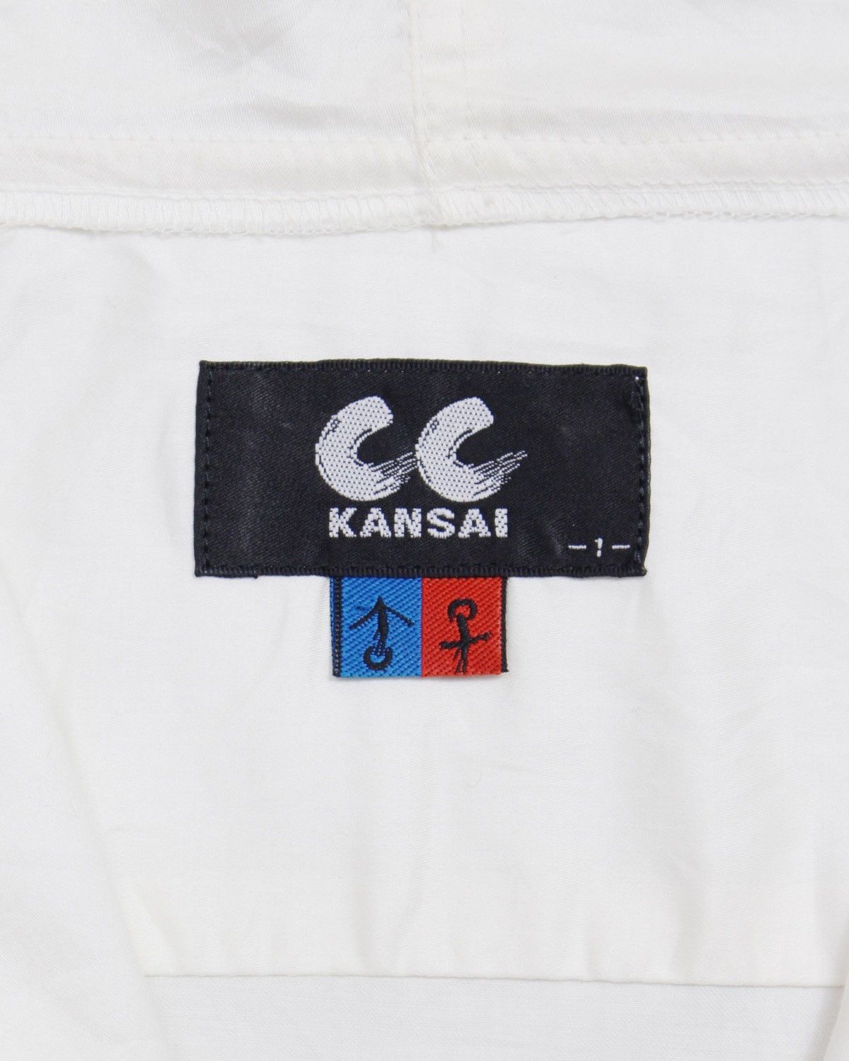 Japanese Brand × Kansai Yamamoto 1990S CCKANSAI BY KANSAI YAMAMOTO HALF ZIP JACKET Size US M / EU 48-50 / 2 - 4 Thumbnail