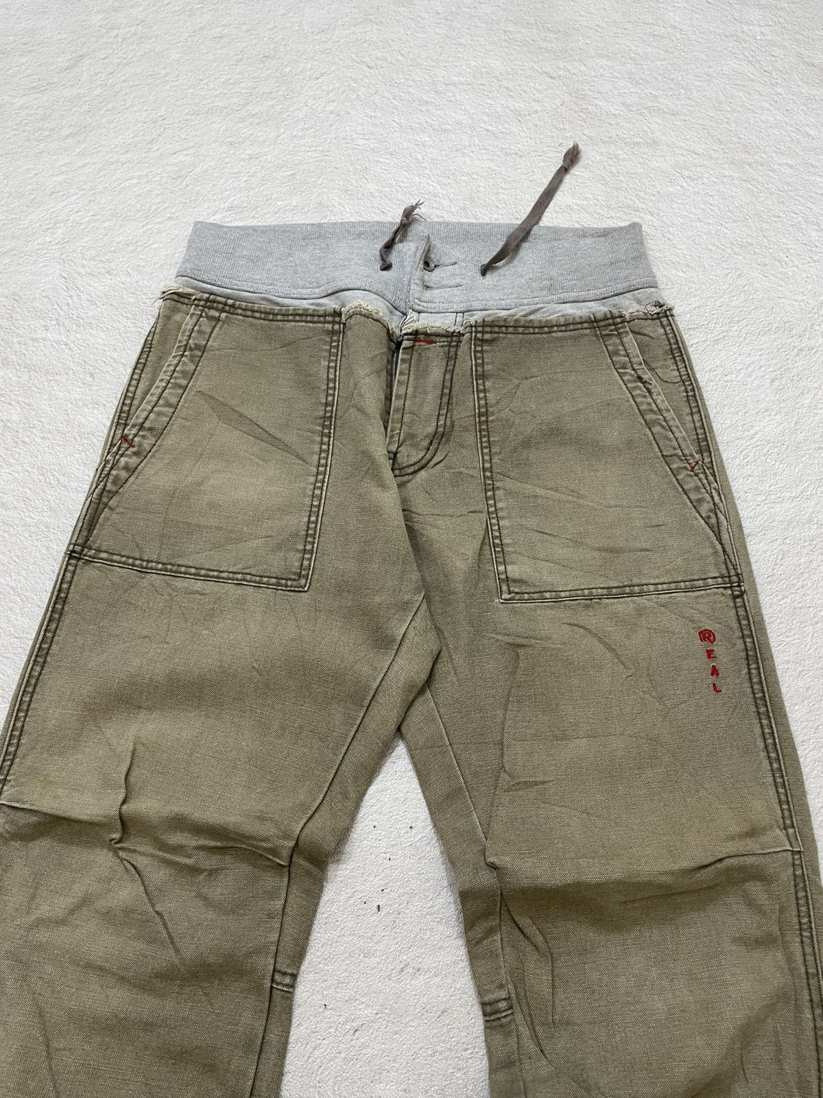 Japanese Brand 2000s RealBvoice Archival Y2K Big Logo Street Pants Japan Size US 32 / EU 48 - 3 Thumbnail