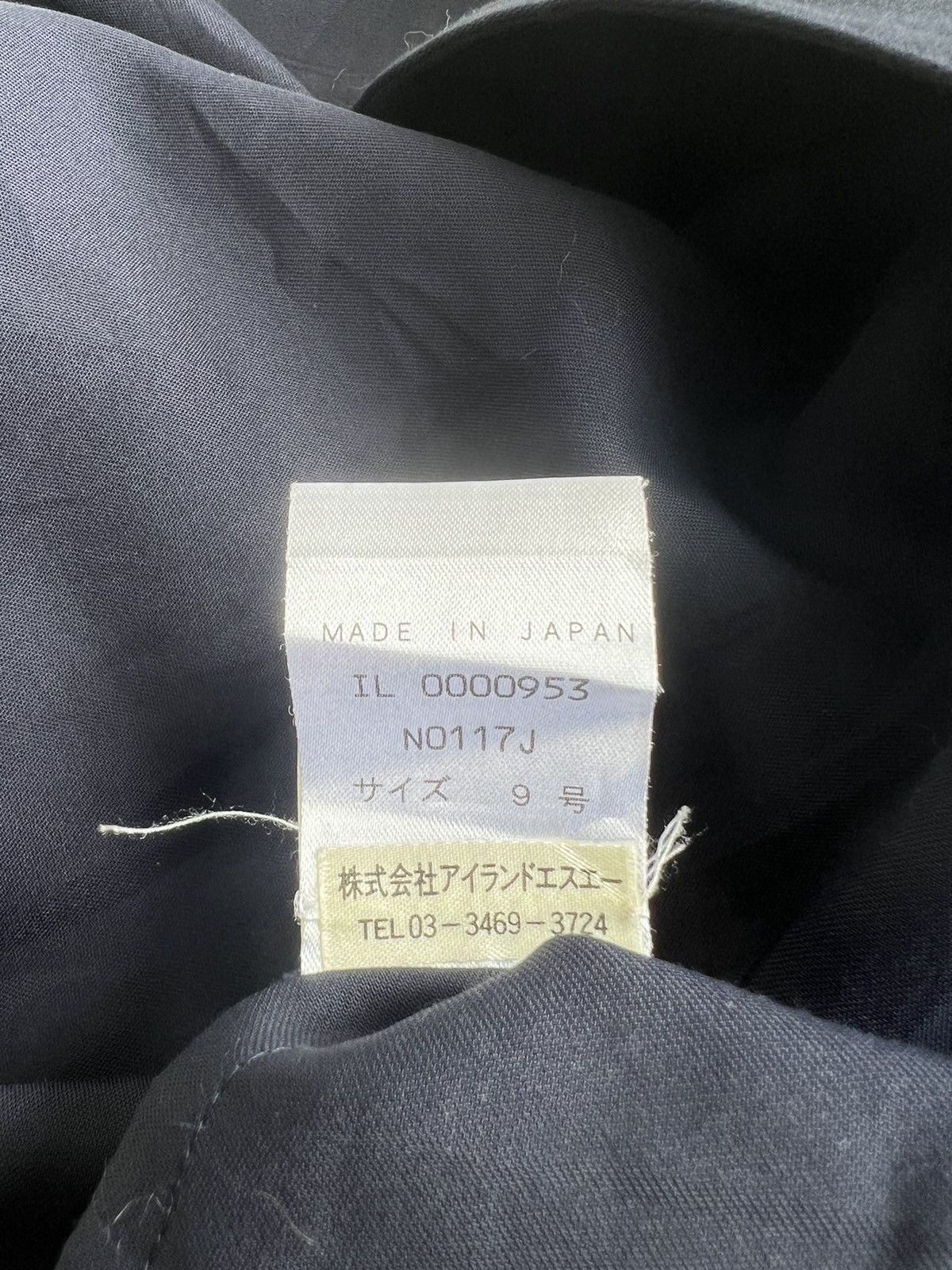 Final Home × Issey Miyake × Tsumori Chisato Vintage Issey Miyake IS Chinese Cut Minimal Long Coat Jacket Size US M / EU 48-50 / 2 - 9 Thumbnail