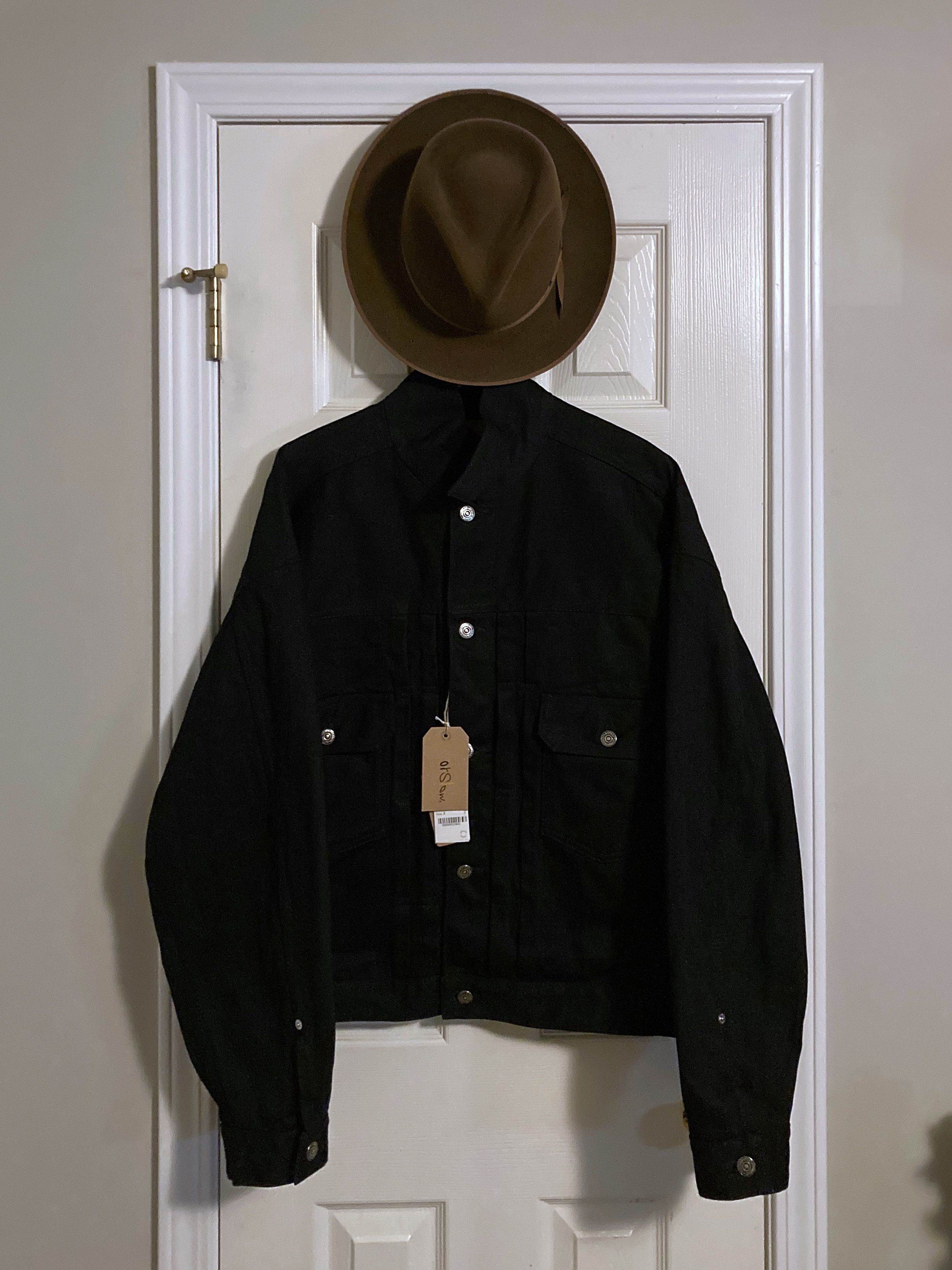 Better Gift Shop Orslow "Type Ii" Selvedge Denim Jacket in Black, Men's — image 3 of 5