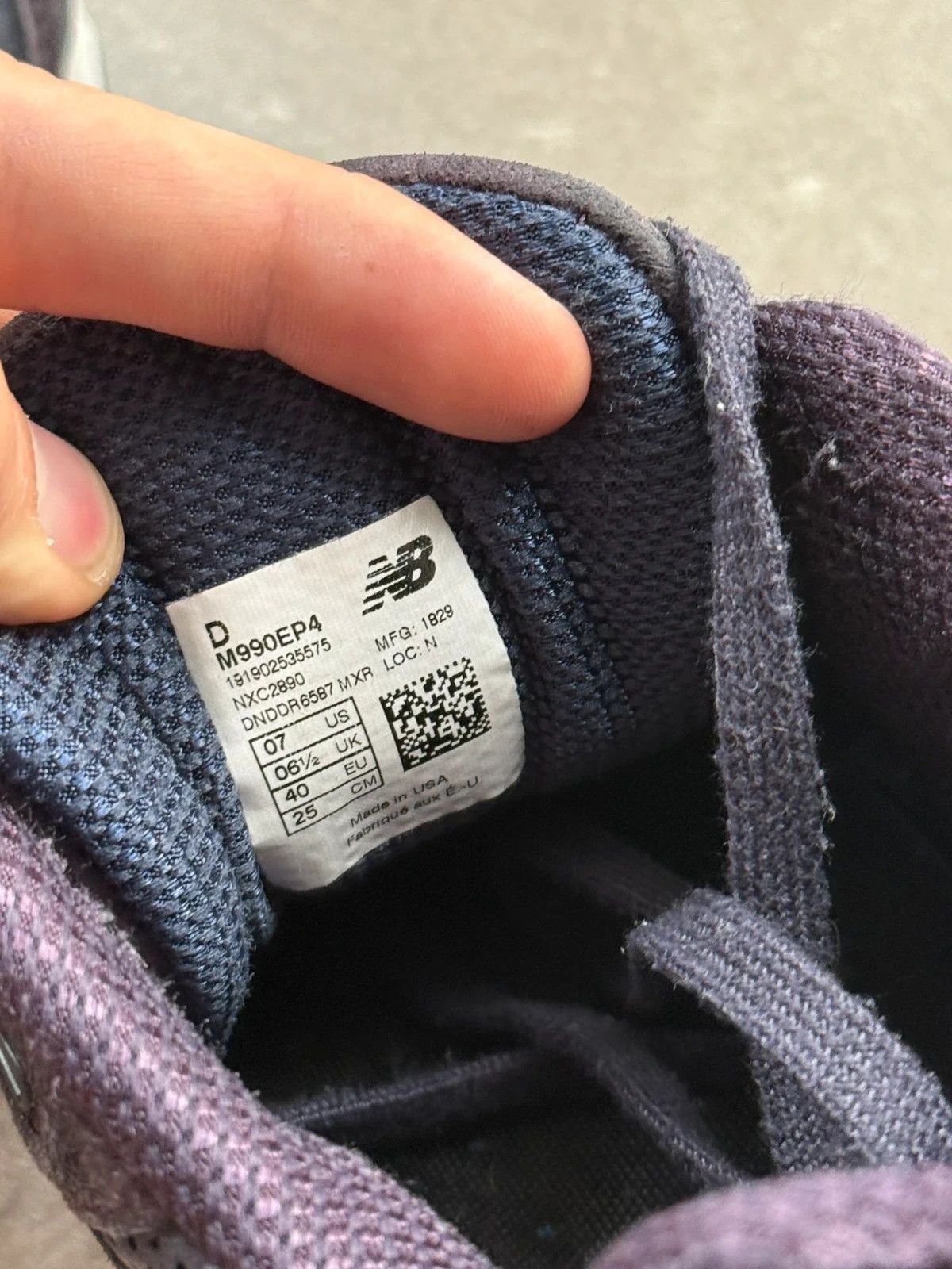 New Balance New Balance 990 shoes sneakers Made In USA street wear Size US 7 / EU 40 - 5 Thumbnail