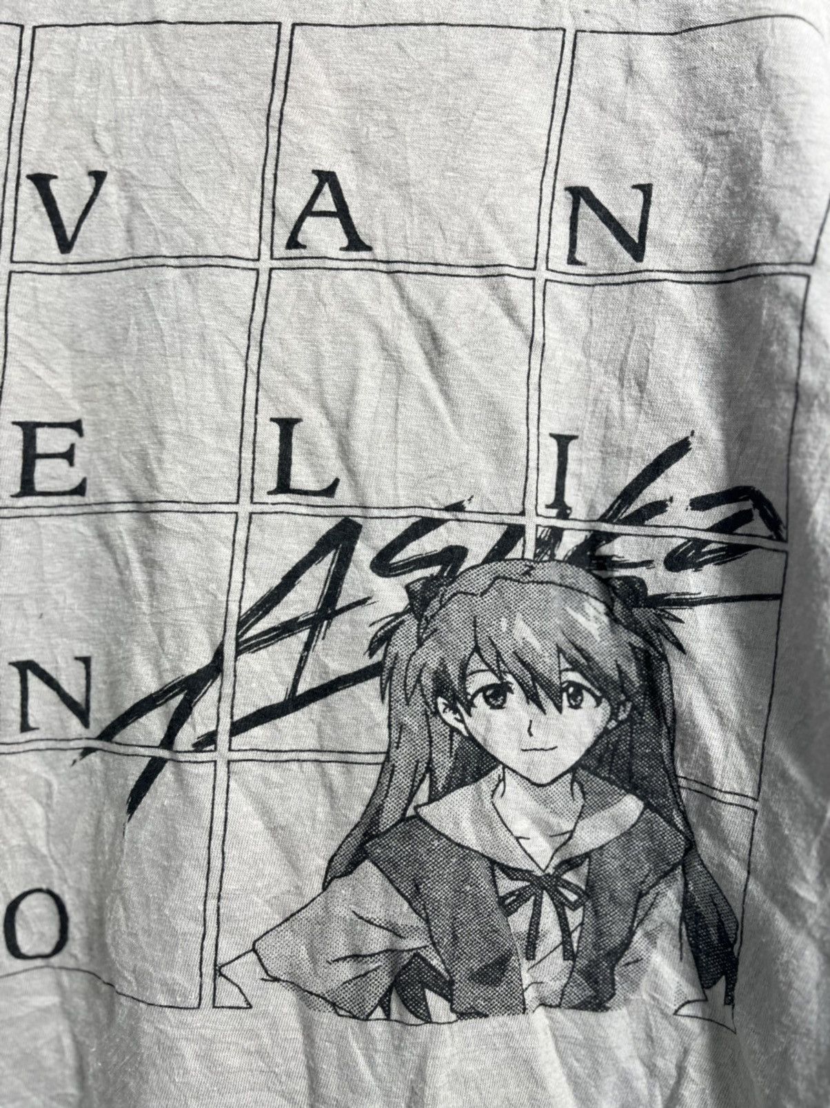 Anime VINTAGE JAPANESE ANIME NEON GENESIS EVANGELION ASUKA TSHIRT Size US M / EU 48-50 / 2 - 2 Thumbnail