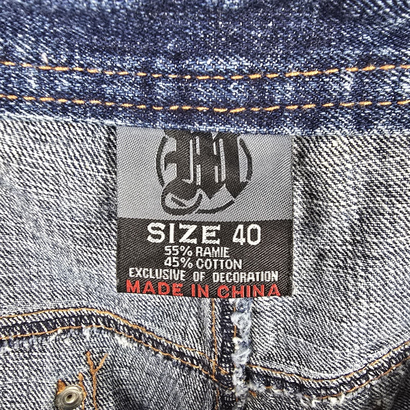 Makaveli Vintage Makeveli Embroidered Jeans 40 39x31 Baggy Skater Y2K Size US 40 / EU 56 - 8 Thumbnail