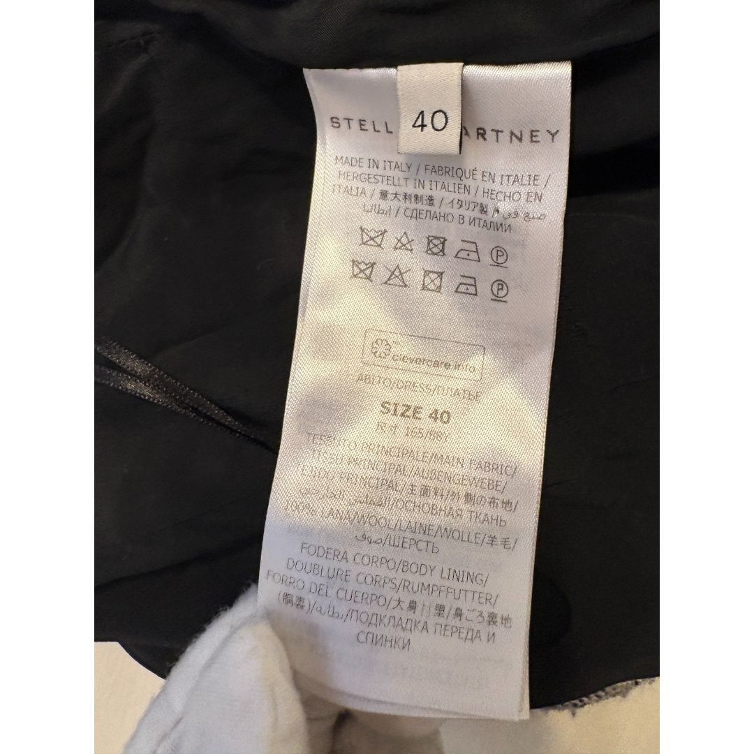 Stella McCartney Stella McCartney Grey Wool Long A-Line Dress – Square Neck Size S / US 4 / IT 40 - 8 Thumbnail