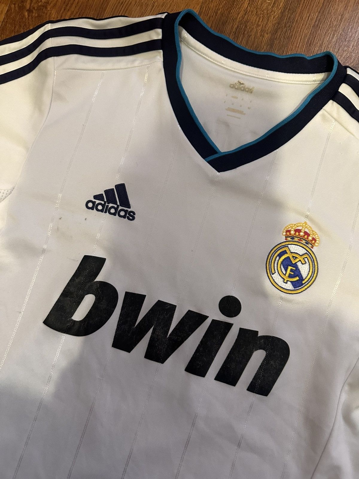 Adidas ADIDAS REAL MADRID 2012 2013 HOME SHIRT SOCCER JERSEY SIZE S Size US S / EU 44-46 / 1 - 3 Thumbnail