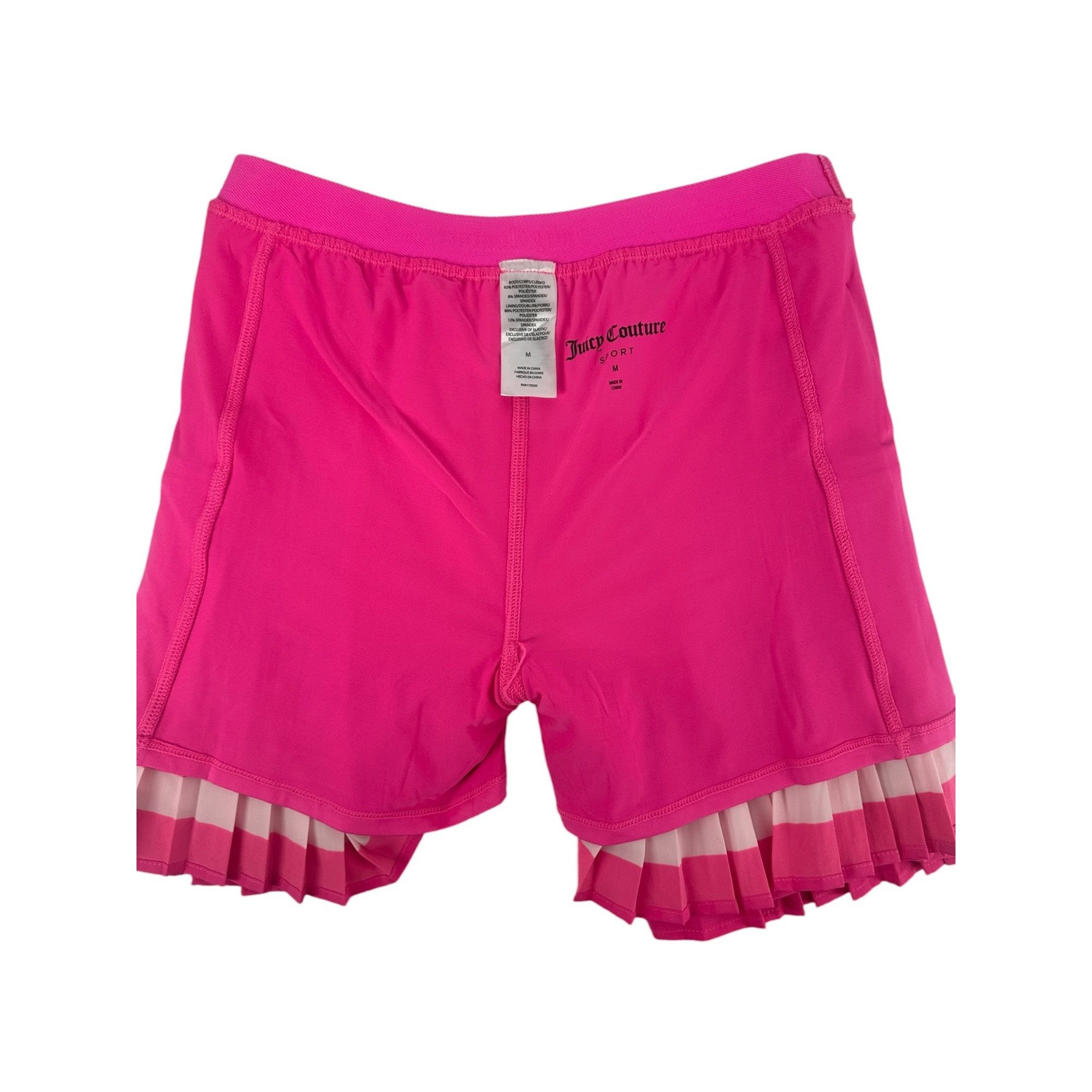 Juicy Couture Juicy Couture Sport Women’s Tennis Set Medium Pink Y2K Pleat Size 22" - 3 Thumbnail