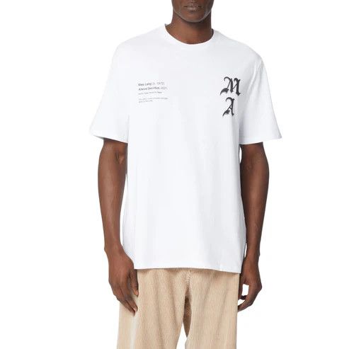 Amiri o1gr1nt0426 Wes Lang Checker Skull T-Shirt in White Size US S / EU 44-46 / 1 - 3 Thumbnail