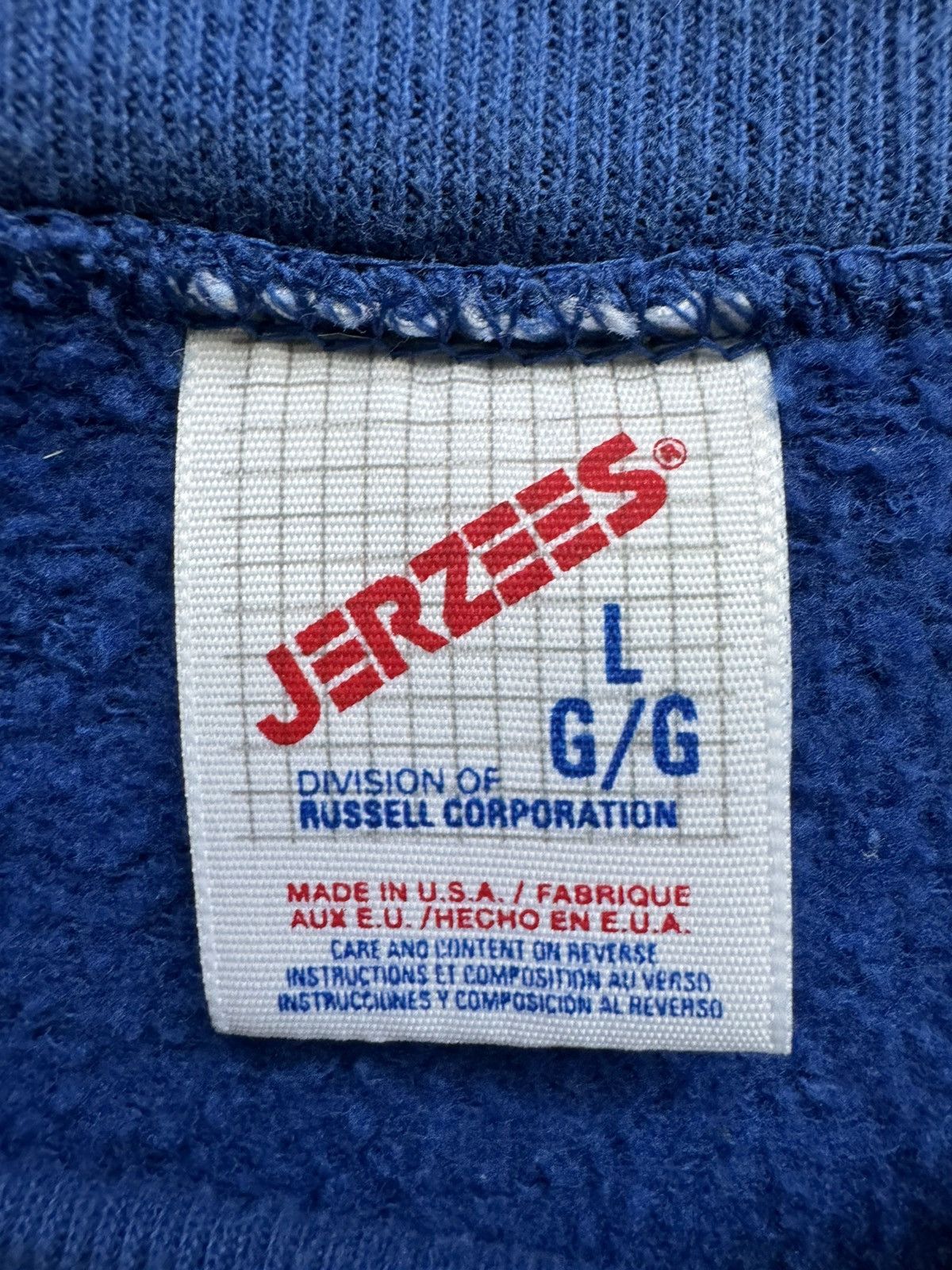 Jerzees Vintage Jerzees Crewneck Made In USA Size US L / EU 52-54 / 3 - 2 Thumbnail
