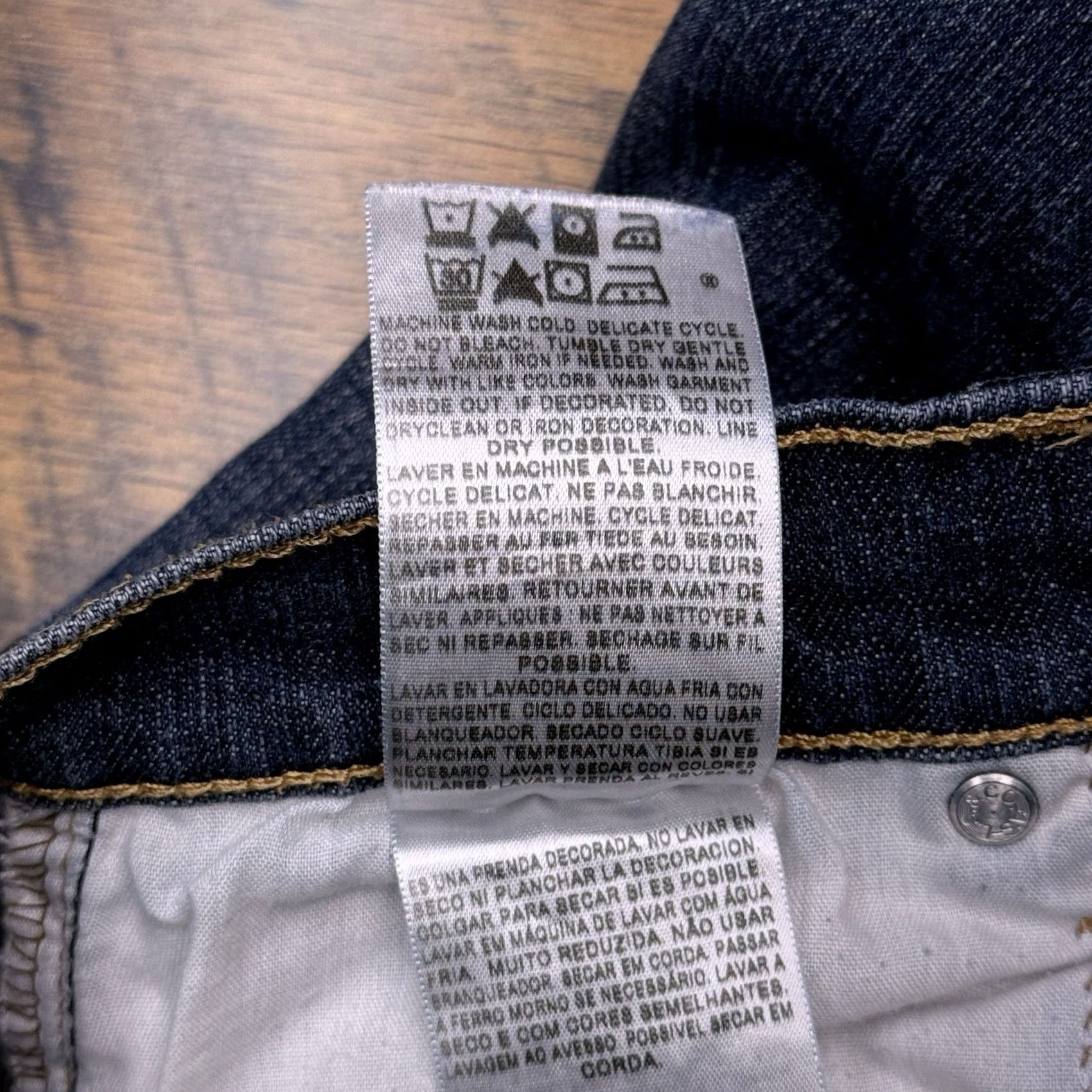 Levi's Levi's 515 Bootcut Jeans Womens 6 Medium Blue Mid Rise Stretch Denim 5-Pocket Classic Size 28" / US 6 / IT 42 - 6 Thumbnail