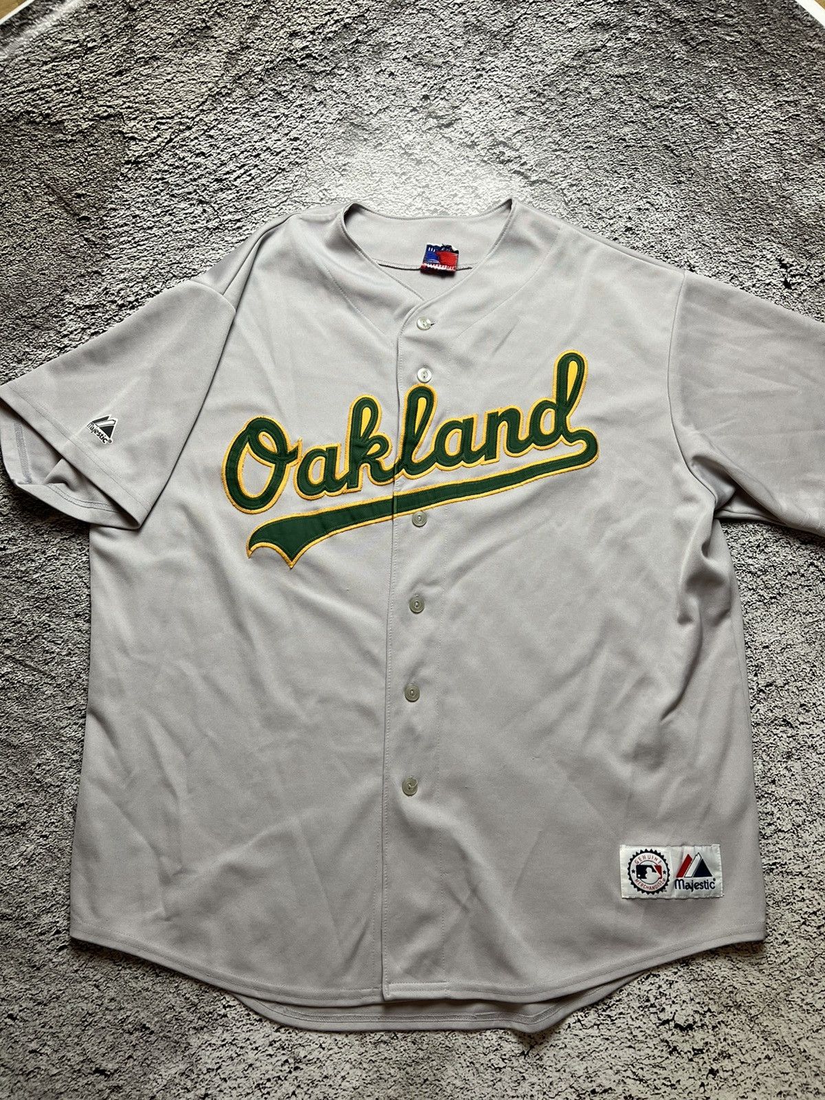 Majestic VTG 90’s Oakland athletics MLB majestic vintage jersey Size US XL / EU 56 / 4 - 1 Thumbnail