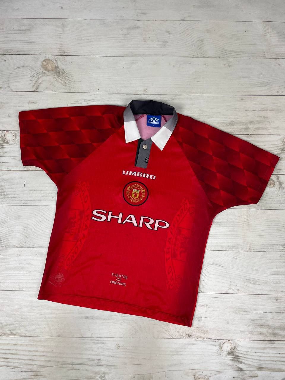 Umbro Umbro Manchester United 1996 1998 Home Shirt Soccer Jersey Size US M / EU 48-50 / 2 - 1 Thumbnail