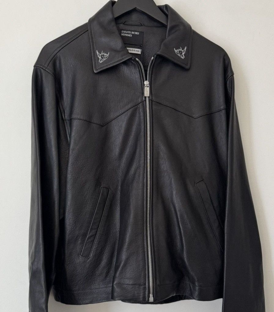 Enfants Riches Deprimes Enfants Riches Déprimés Leather Jacket Black XL Size US XL / EU 56 / 4 - 19 Thumbnail