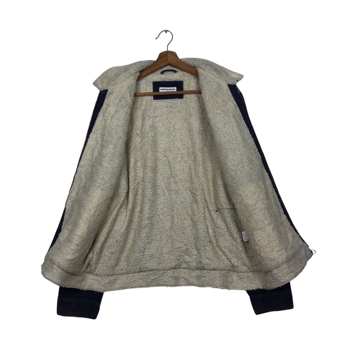 Issey Miyake Vintage Biker Corduroy Jacket Madison Walker Sherpa Blanket Size US L / EU 52-54 / 3 - 7 Thumbnail