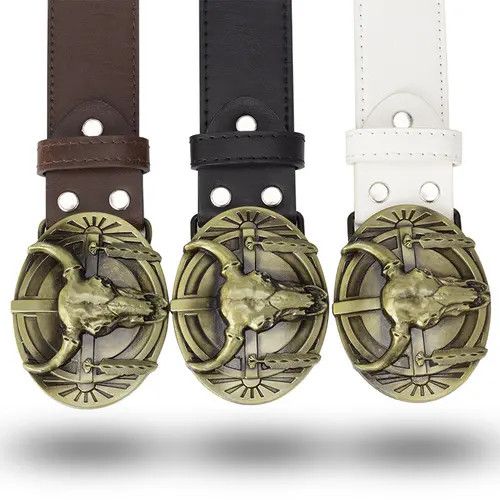 Designer Rare Vintage Belt Riveted Belts Menswear Accessories Size ONE SIZE - 3 Thumbnail