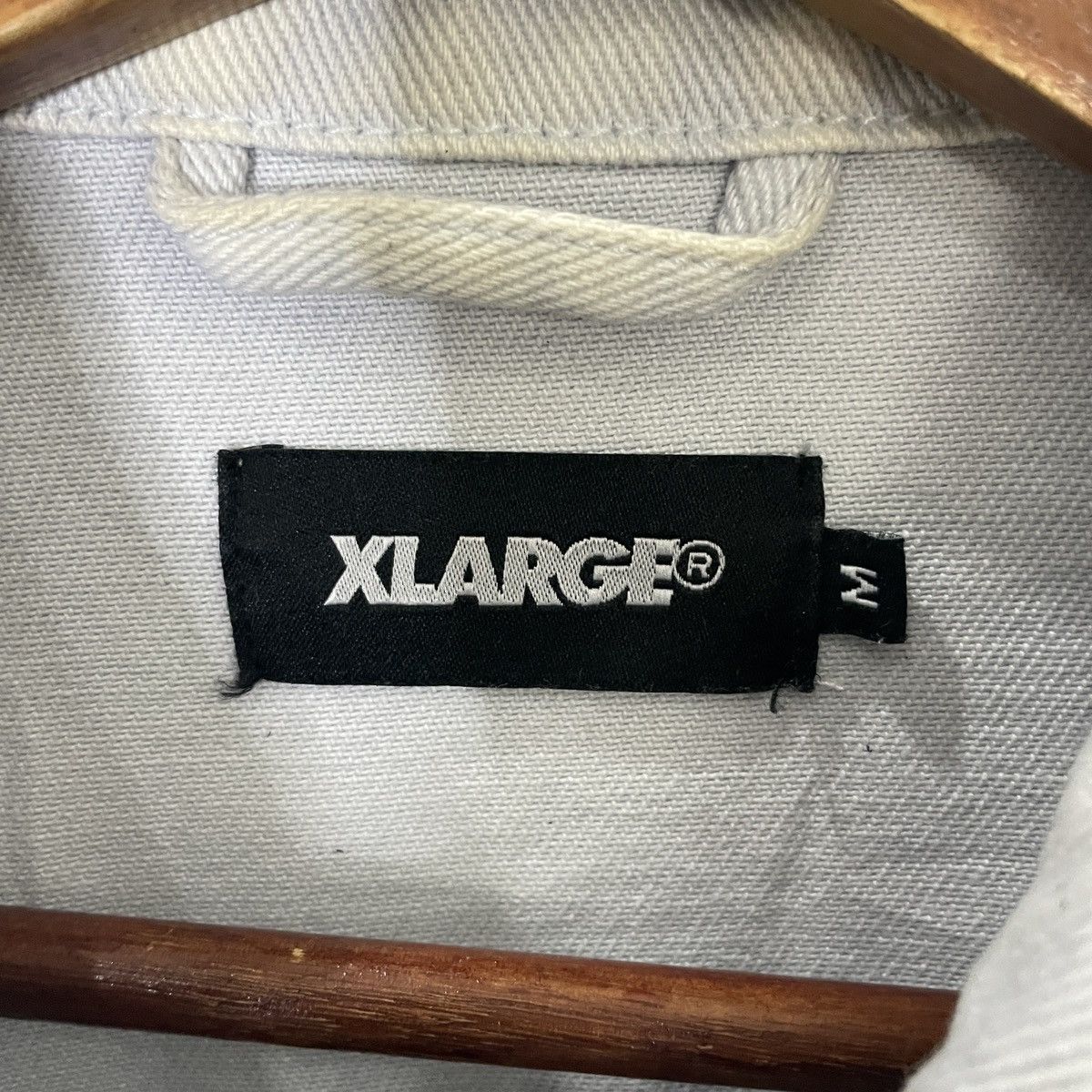 X-LARGE Vintage Xlarge Big Logo Denim Jacket Size US L / EU 52-54 / 3 - 5 Thumbnail