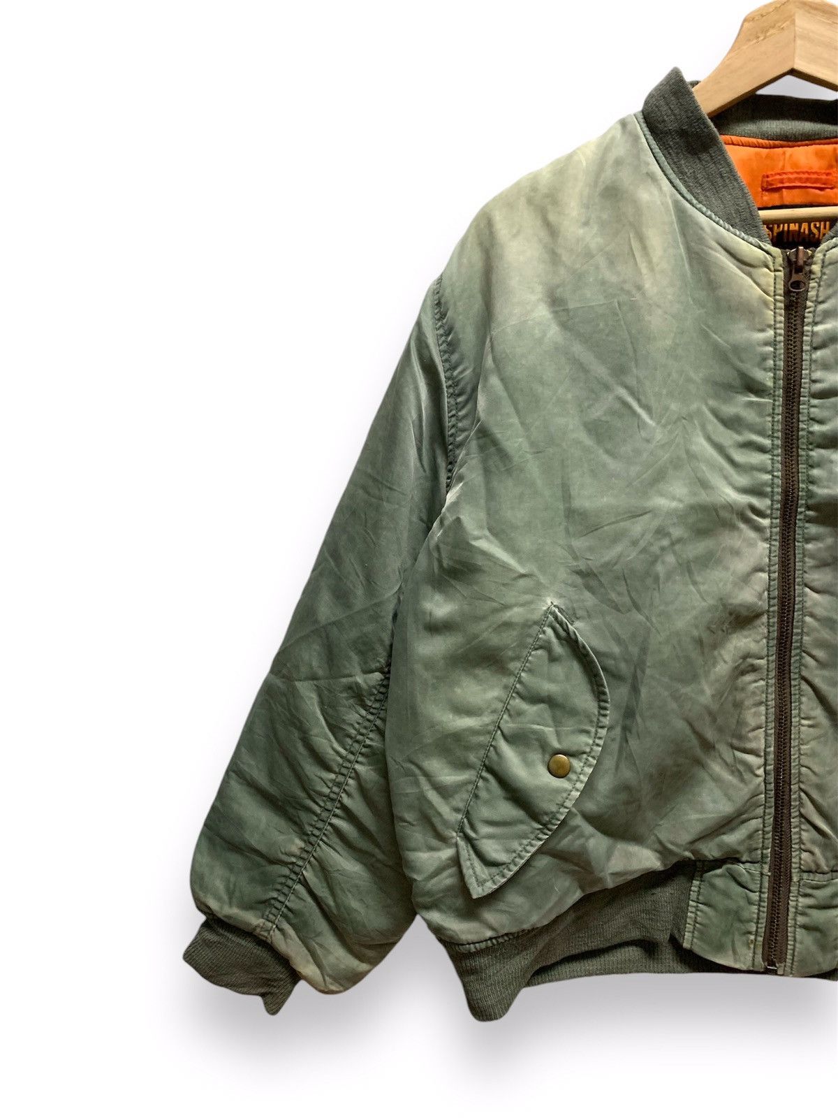 Japanese Brand × Vintage Vintage SPINASH Bombers Jacket Size US XL / EU 56 / 4 - 3 Thumbnail
